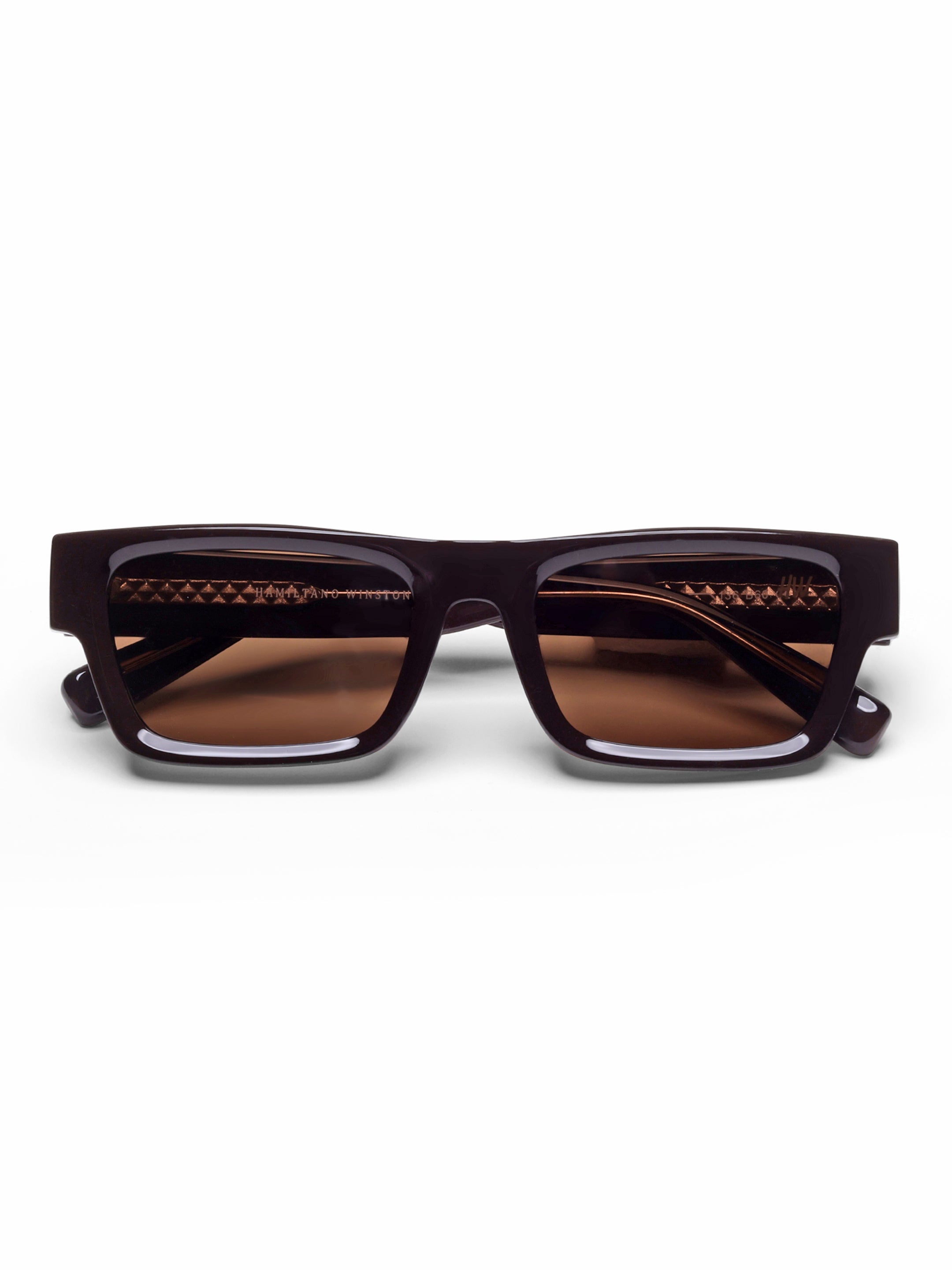 Orvix Brown Wayfarer Mens Sunglasses