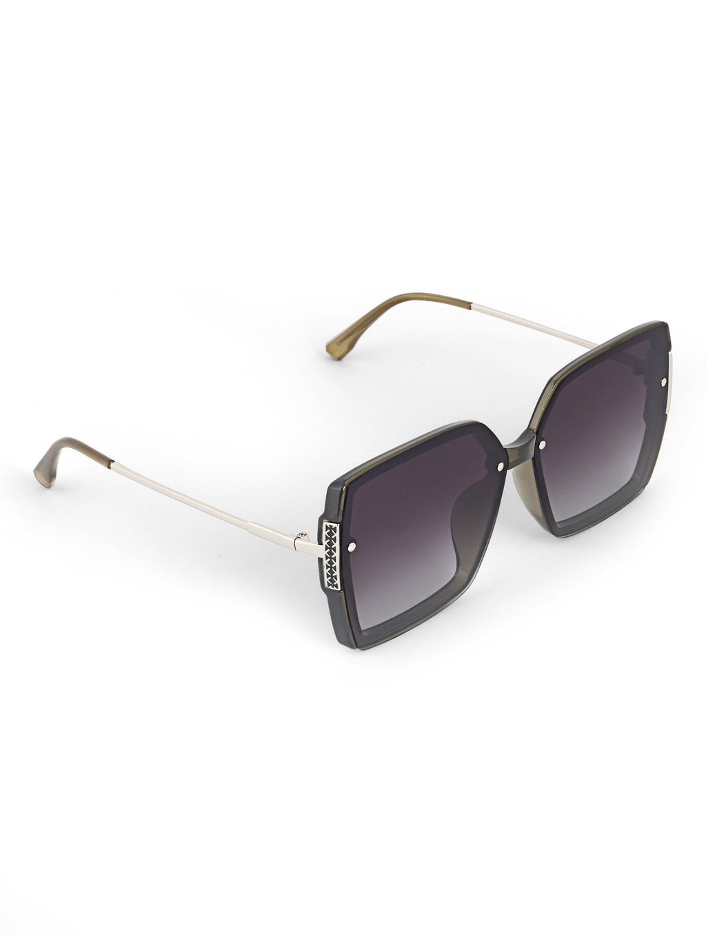 Oversize Square Women UV Protected Sunglasses