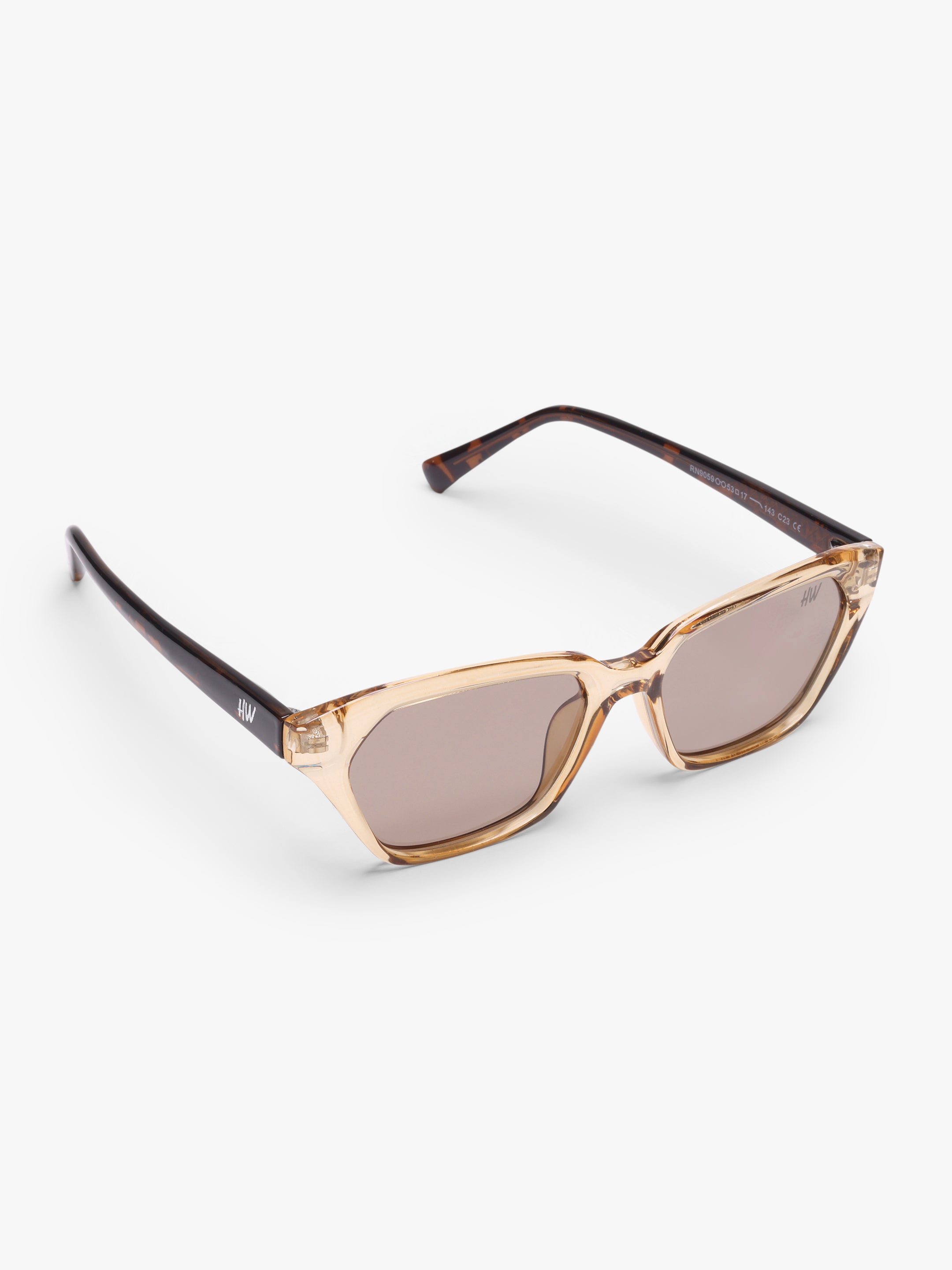 Vayra Brown UV Protected Womens Sunglasses
