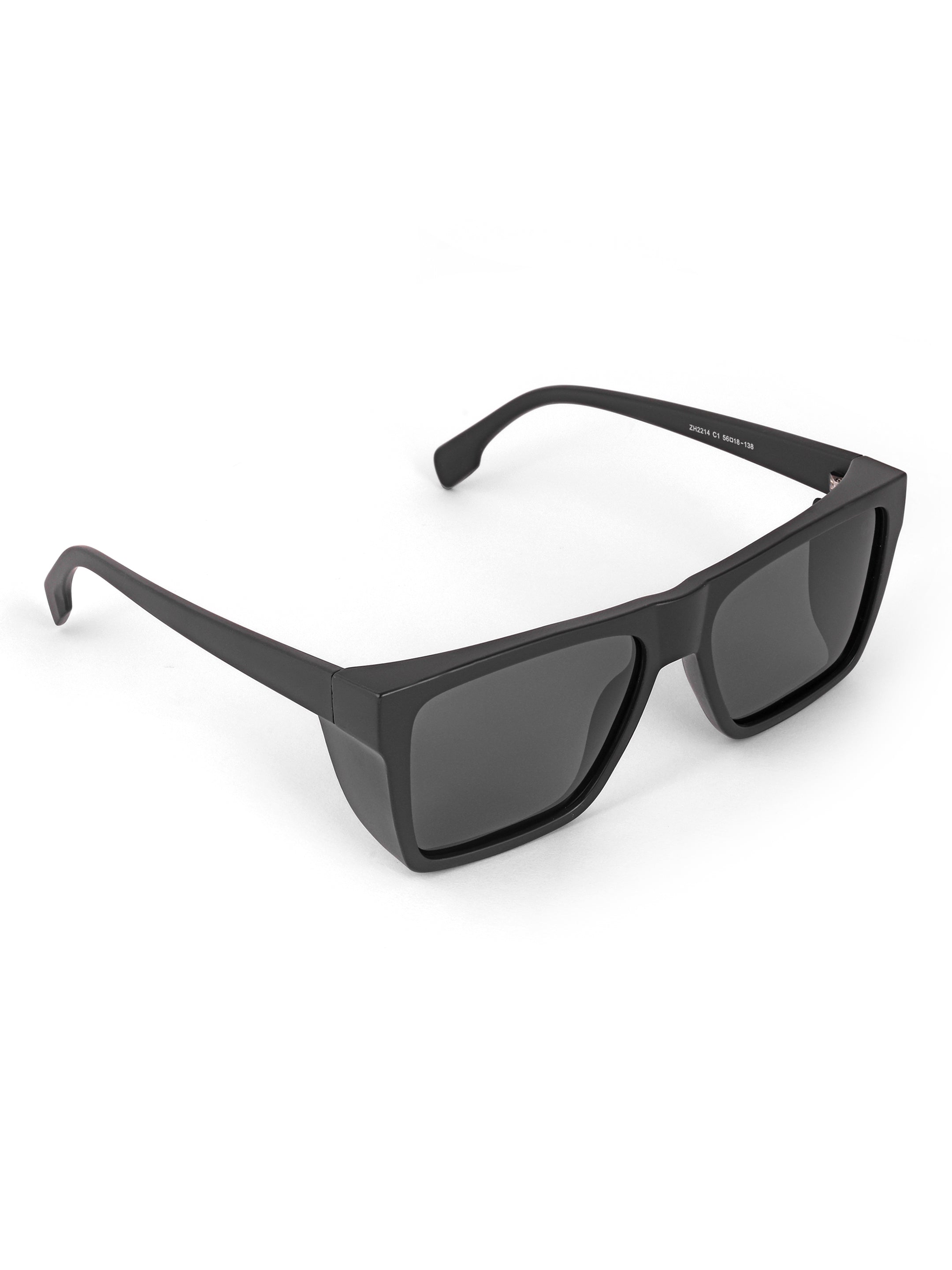 Men Wayfarer UV Protected Sunglasses Black