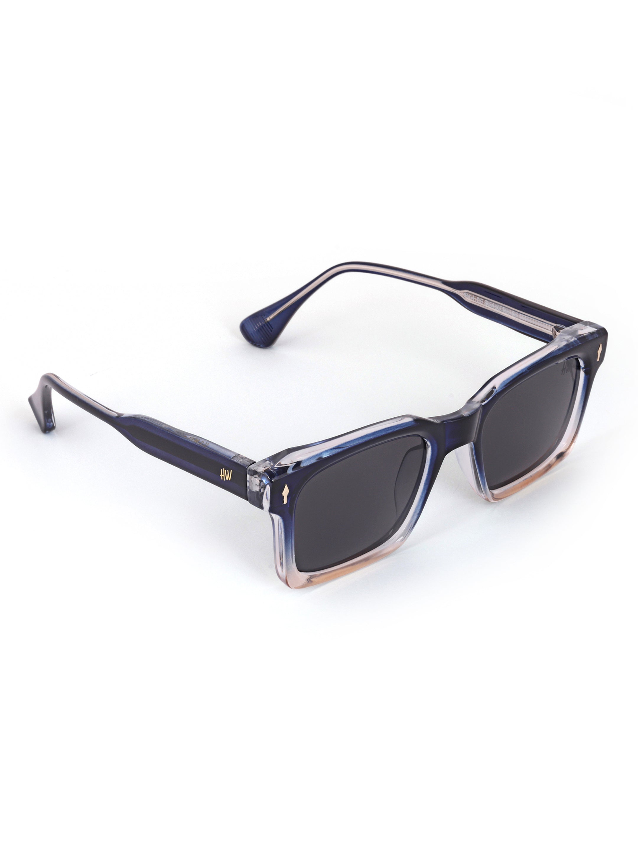Men Wayfarer UV Protected Sunglasses Black