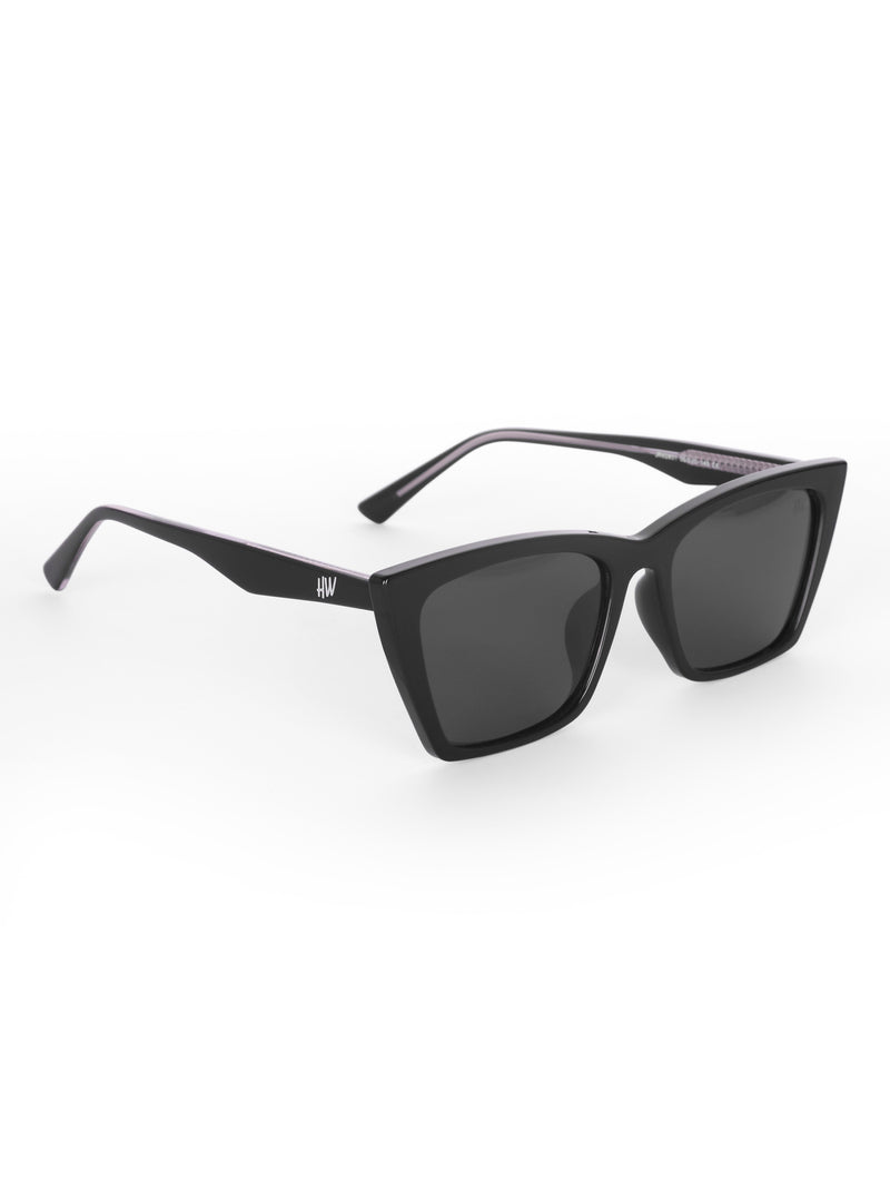 Women's Black Cat Eye Premium Sunglasses