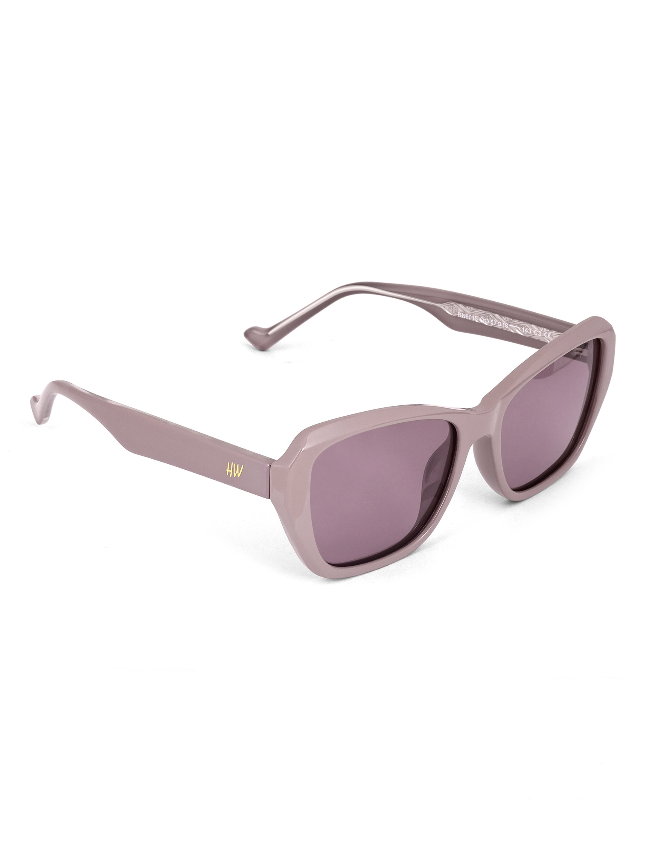 Women's Pink Wayfarer UV Protected Sunglasses