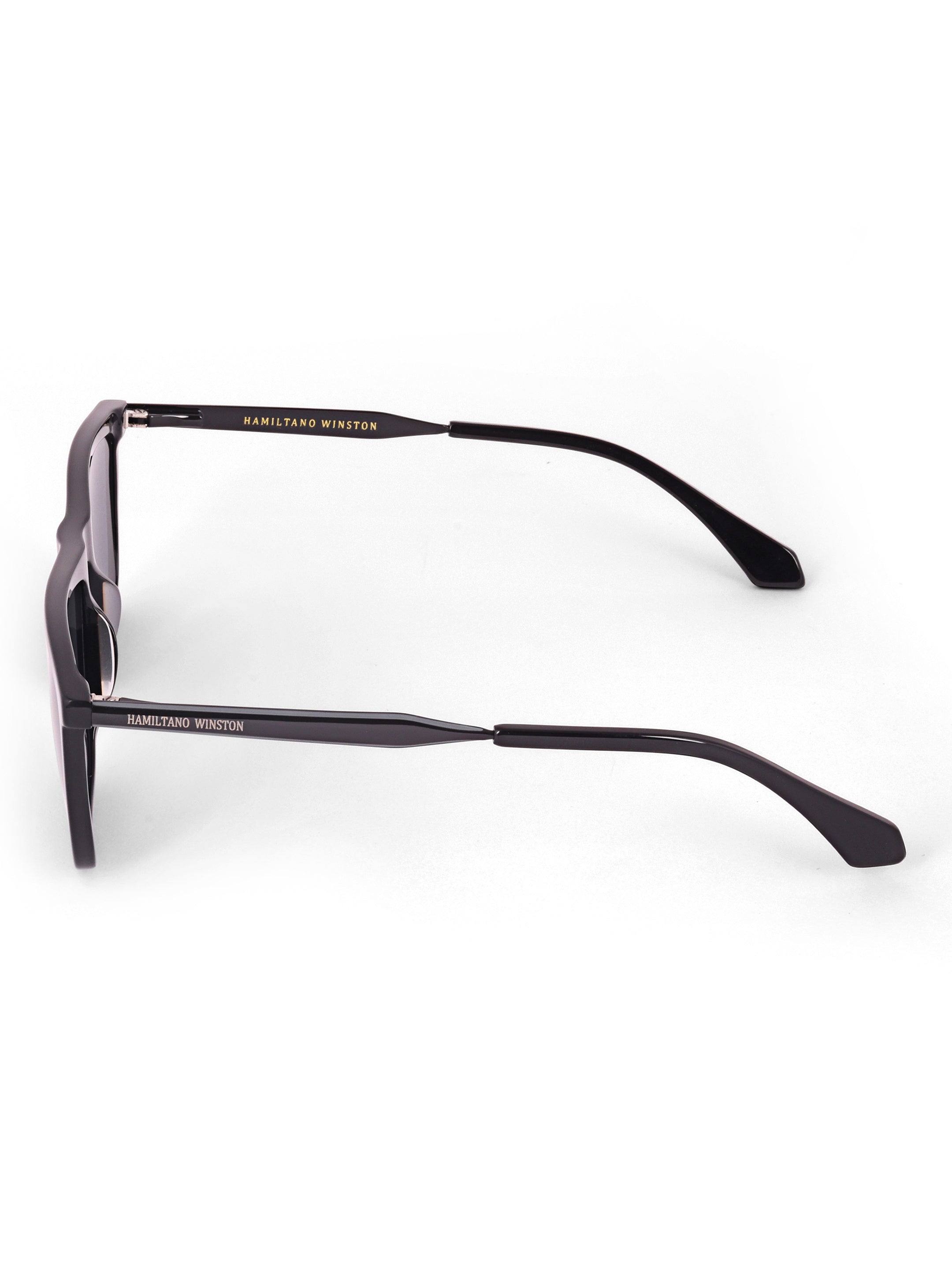 Men Wayfarer UV Protected Sunglasses Black