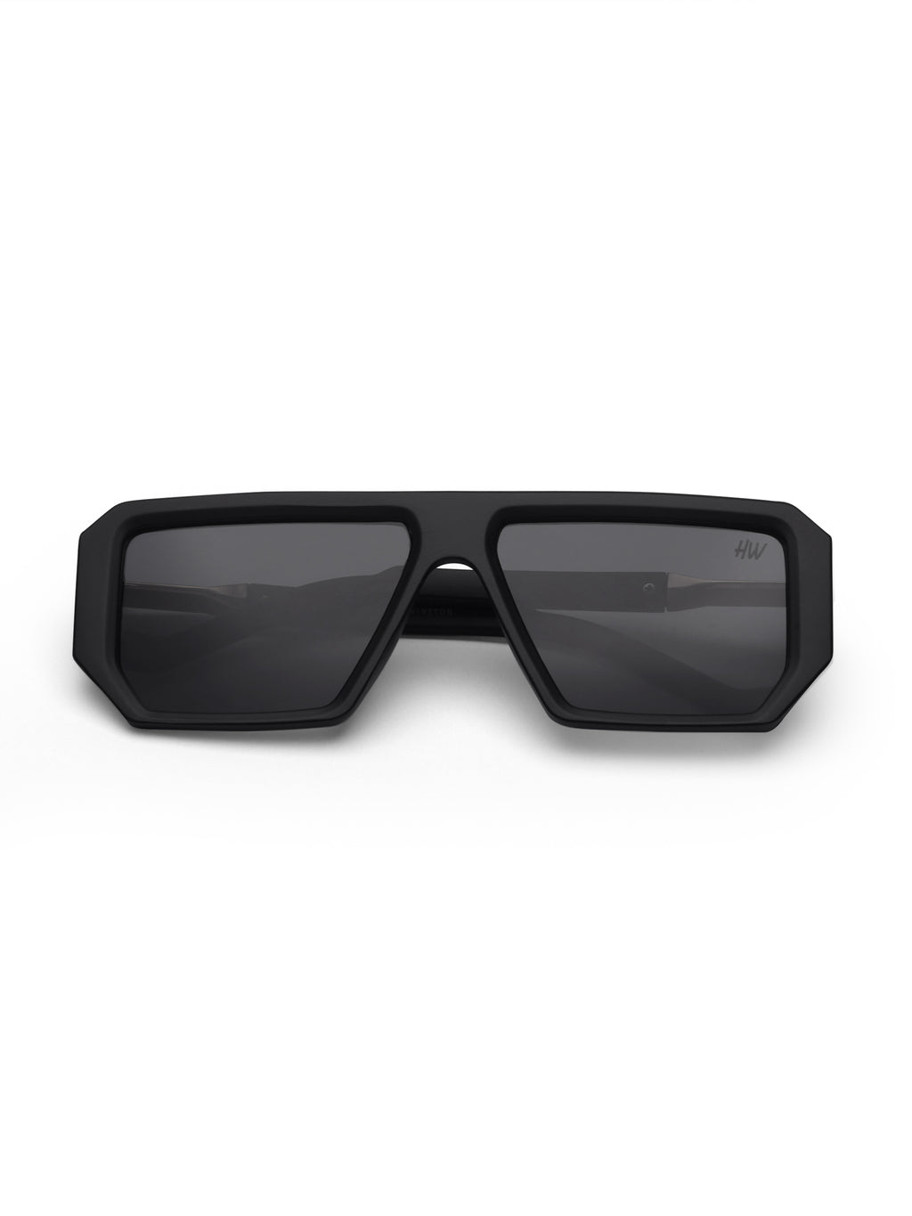 Men's UV Protected Gold Black Wayfarer Sunglasses