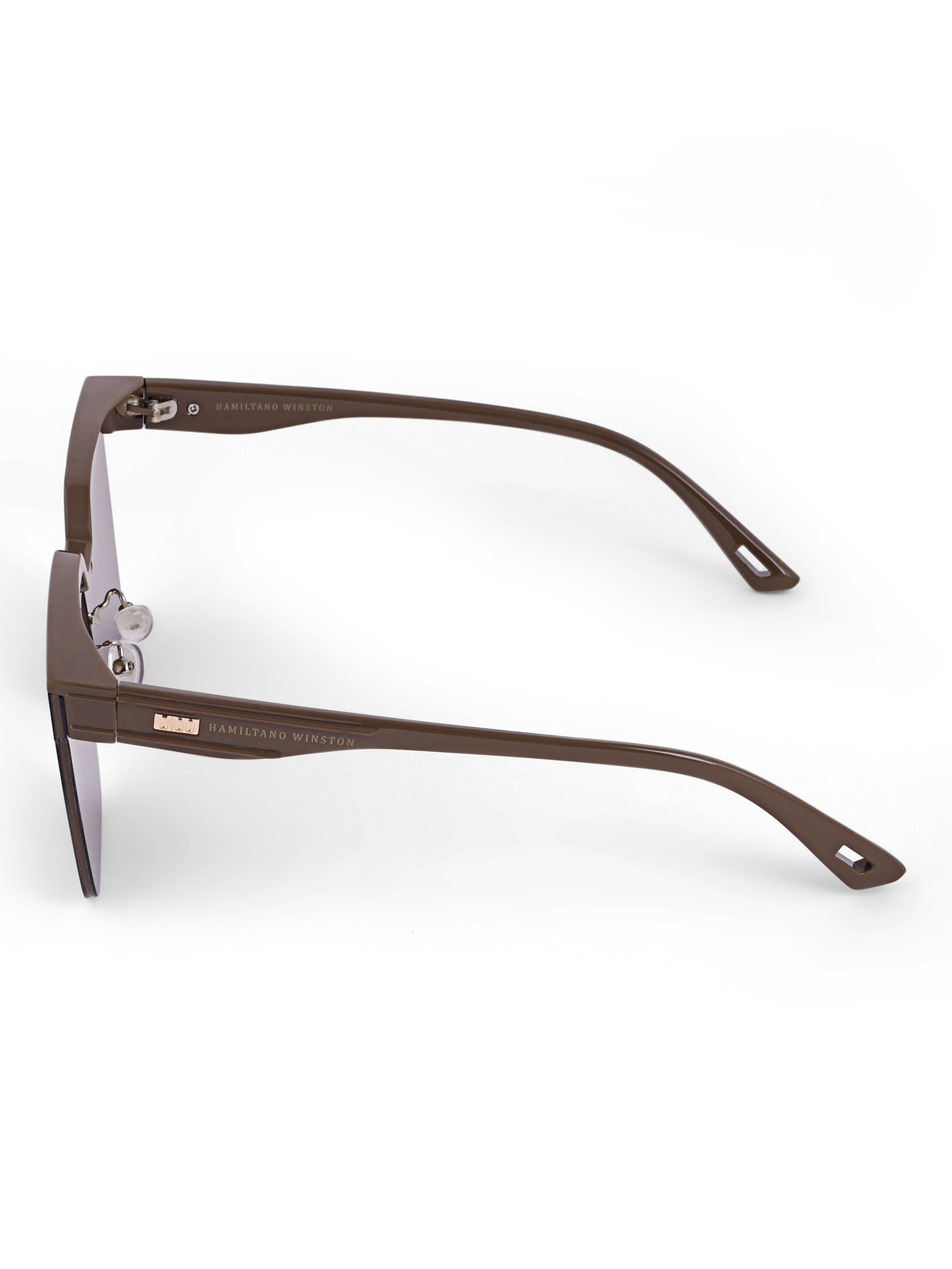 Brown Oversize Women UV Protected Sunglasses