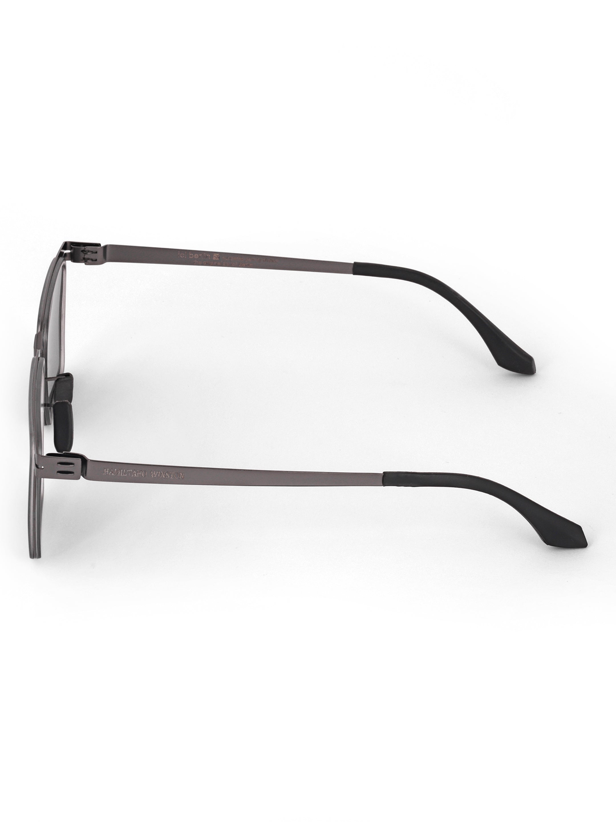 Men Wayfarer UV Protected Sunglasses Dark Grey