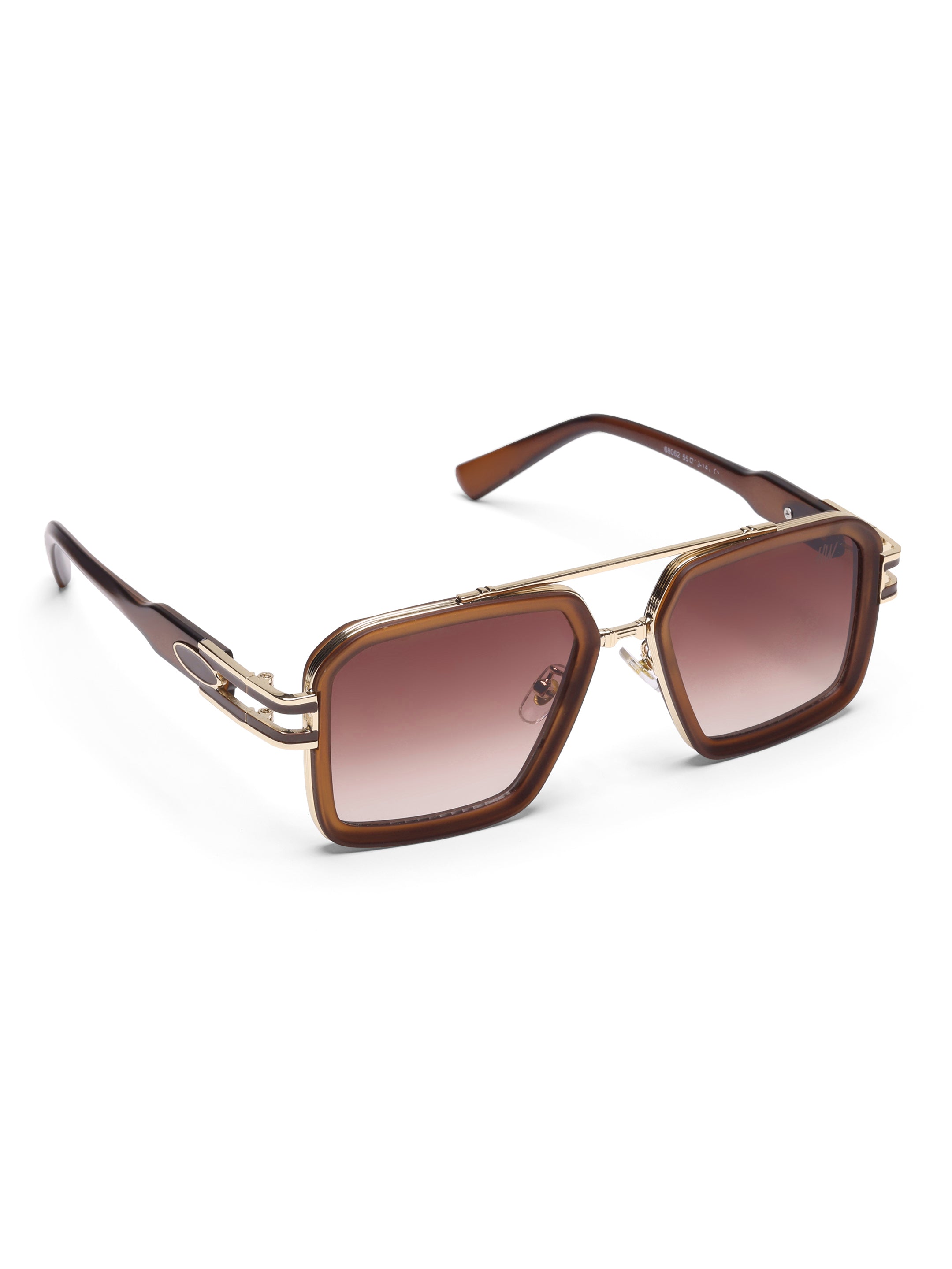 Havoc Brown Wayfarer Mens Sunglasses