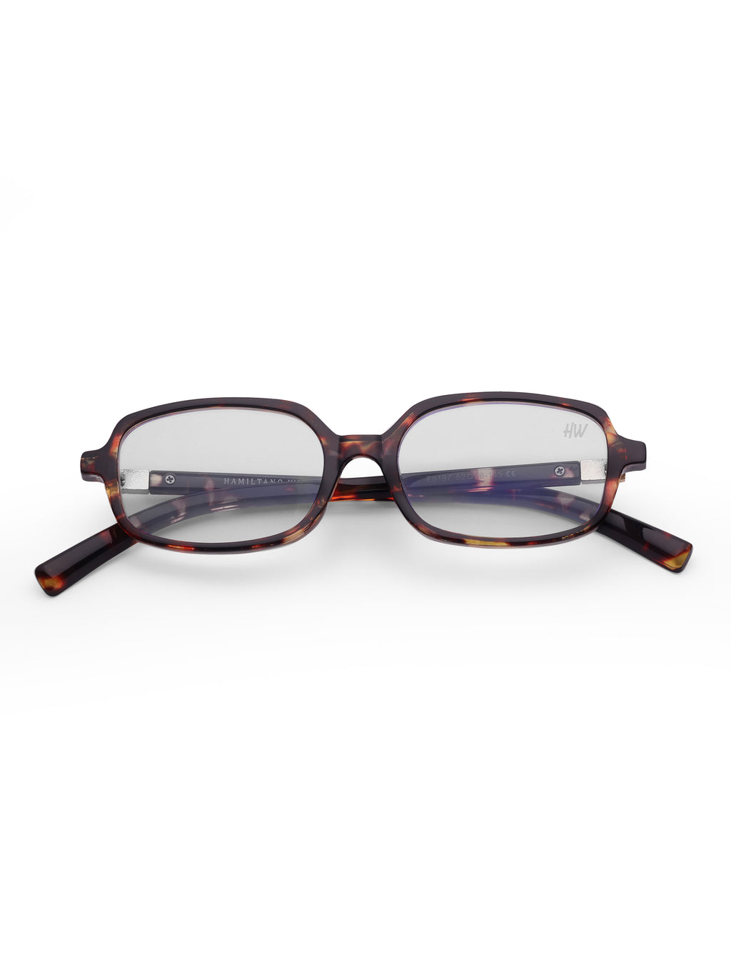 Women's Small Leopard Rectangle Sunglasses
