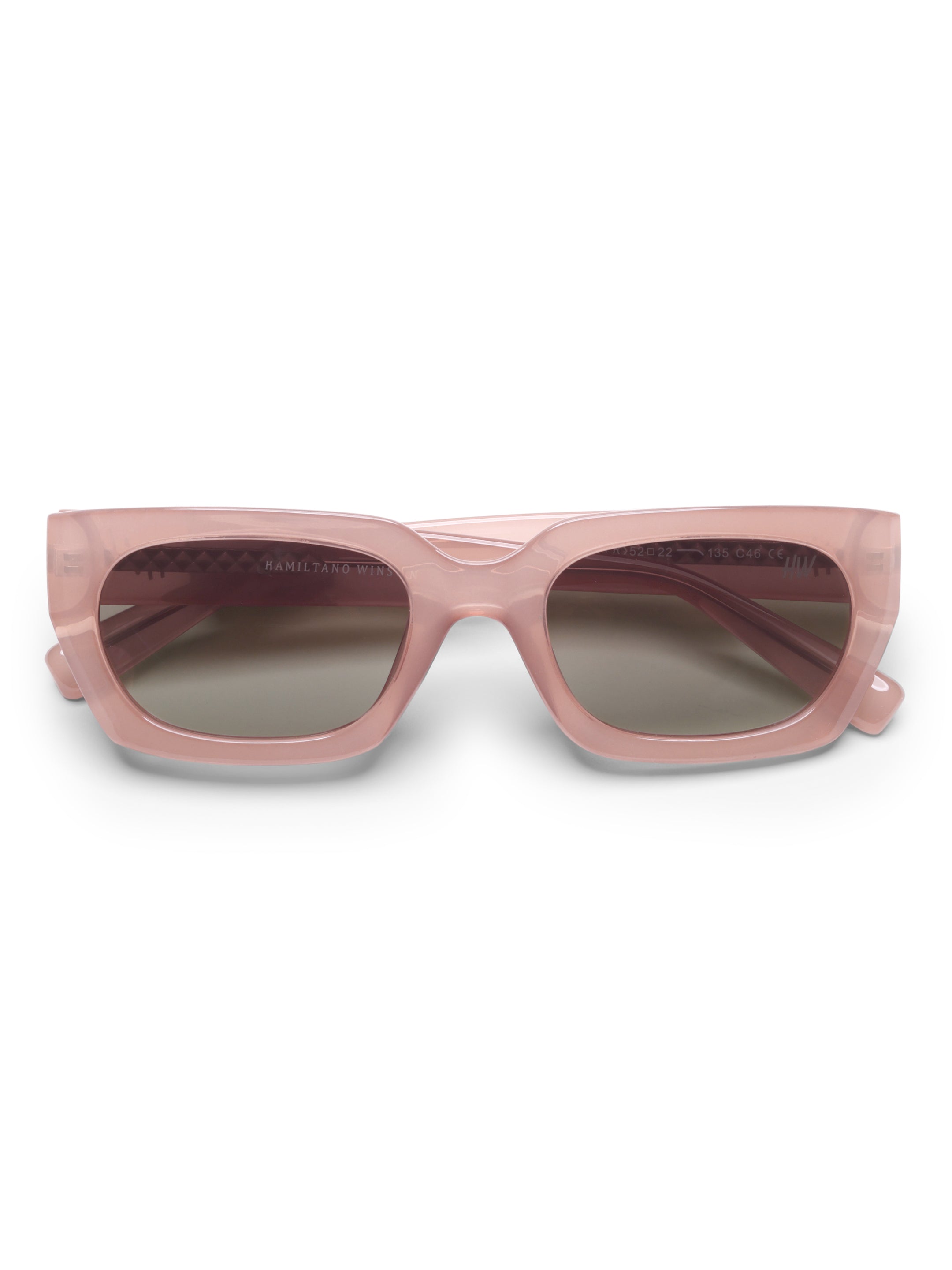 Savina Peach Wayfarer UV Protected Womens Sunglasses