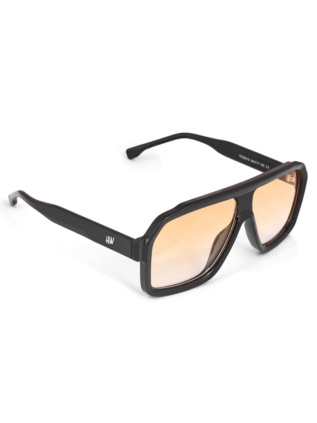 Men's Classic Yellow Wayfarer Sunglasses