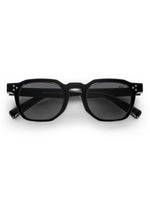 Men's Hexagon Black UV Protected Sunglasses