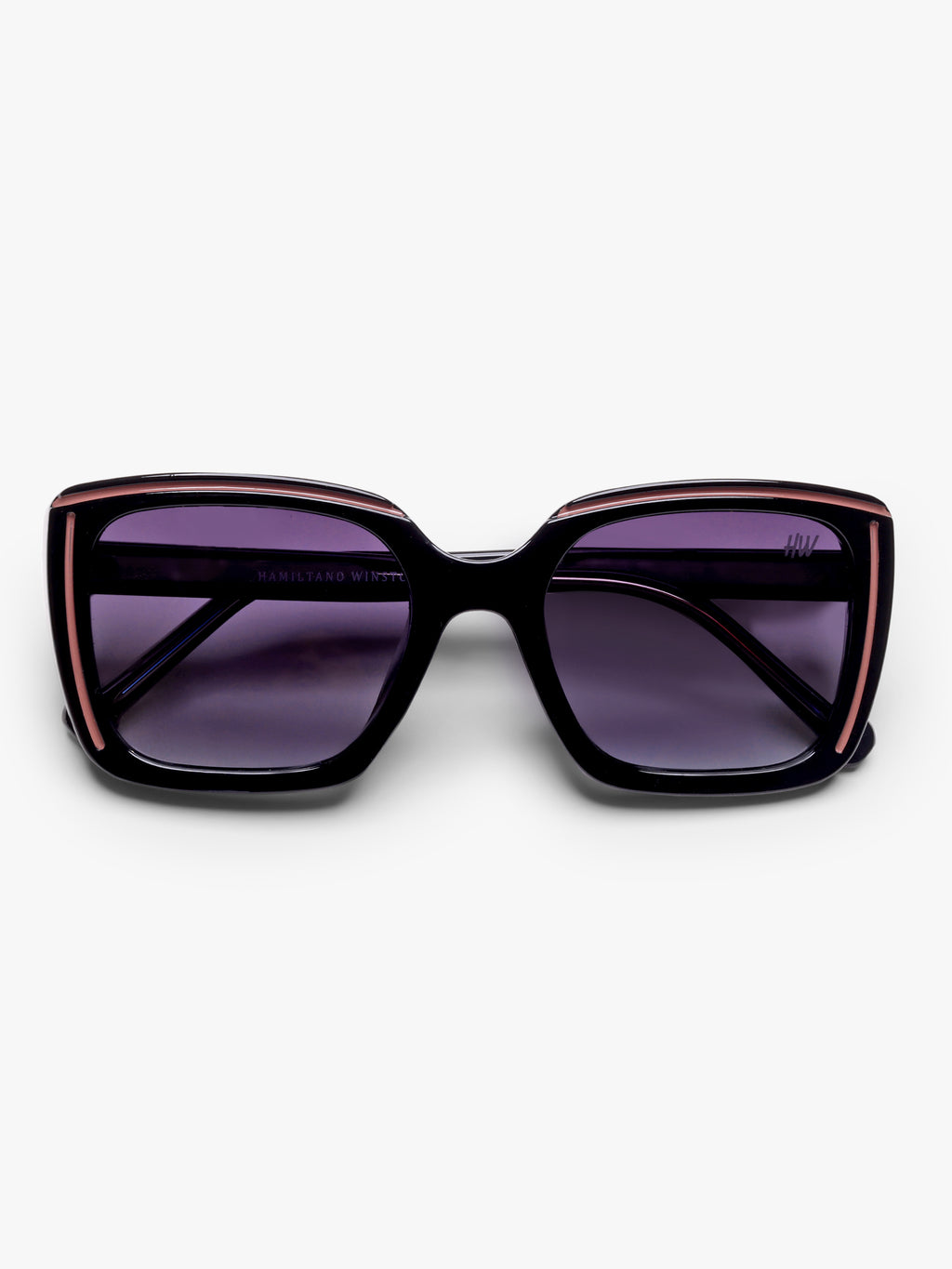Nayelle Purple Square Women Sunglasses