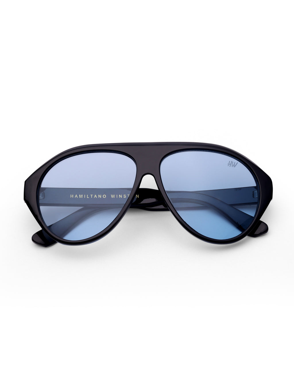 Men's UV Protected Blue Aviator Sunglasses