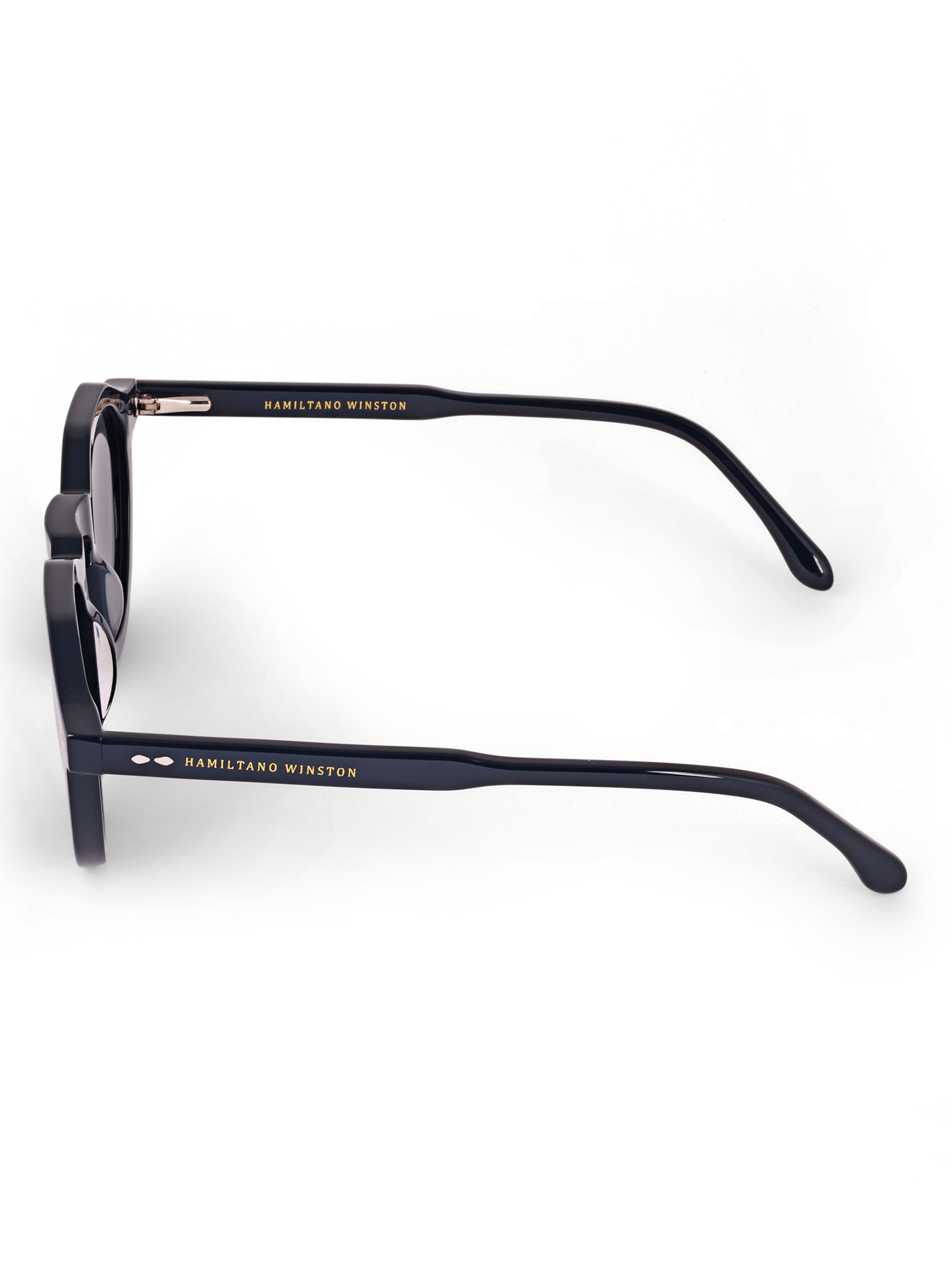 Black Women Round UV Protected Sunglasses