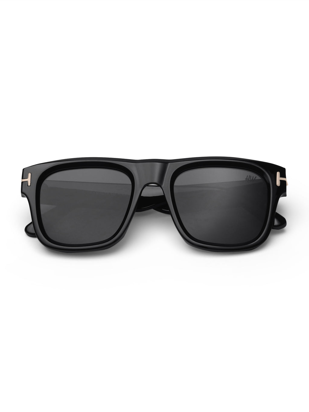 Men's UV Protected Black Wayfarer Sunglasses