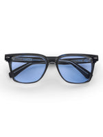 Women's Blue UV Protected Rectangular Sunglasses