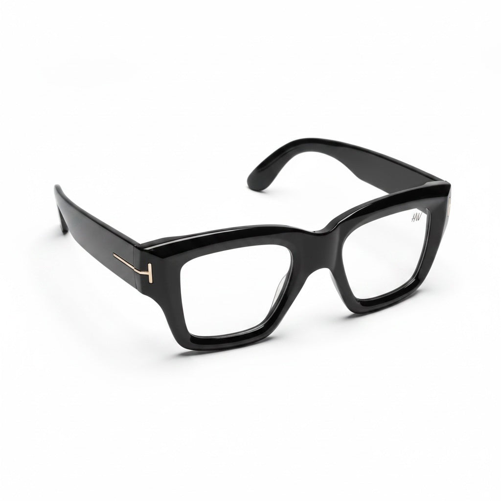 Gladiator Mens Black Transparent Sunglasses