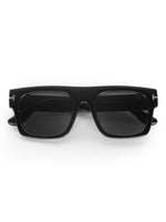 Men's Full Black UV Protected Wayfarer Rectangular Sunglasses
