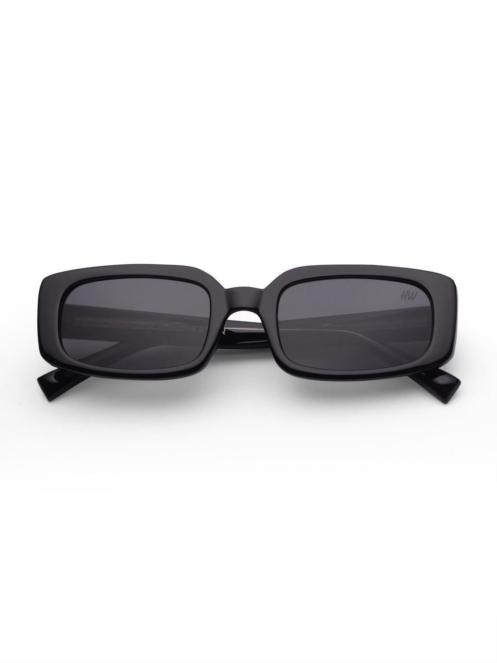 Women's Black Sleek Sunglasses
