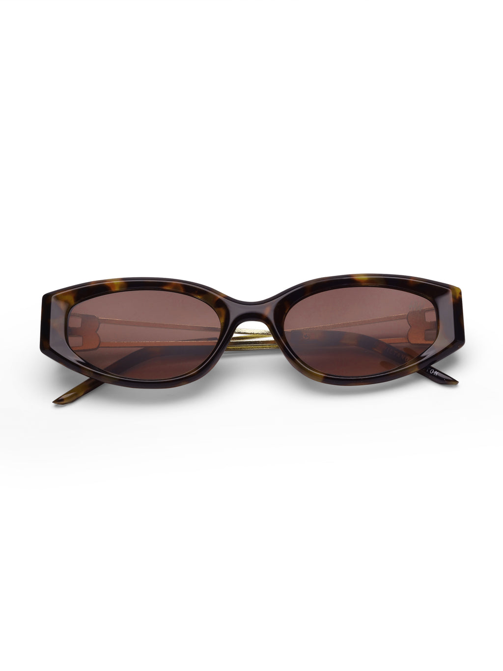 Women's Leopard Brown Cat Eye Sunglasses