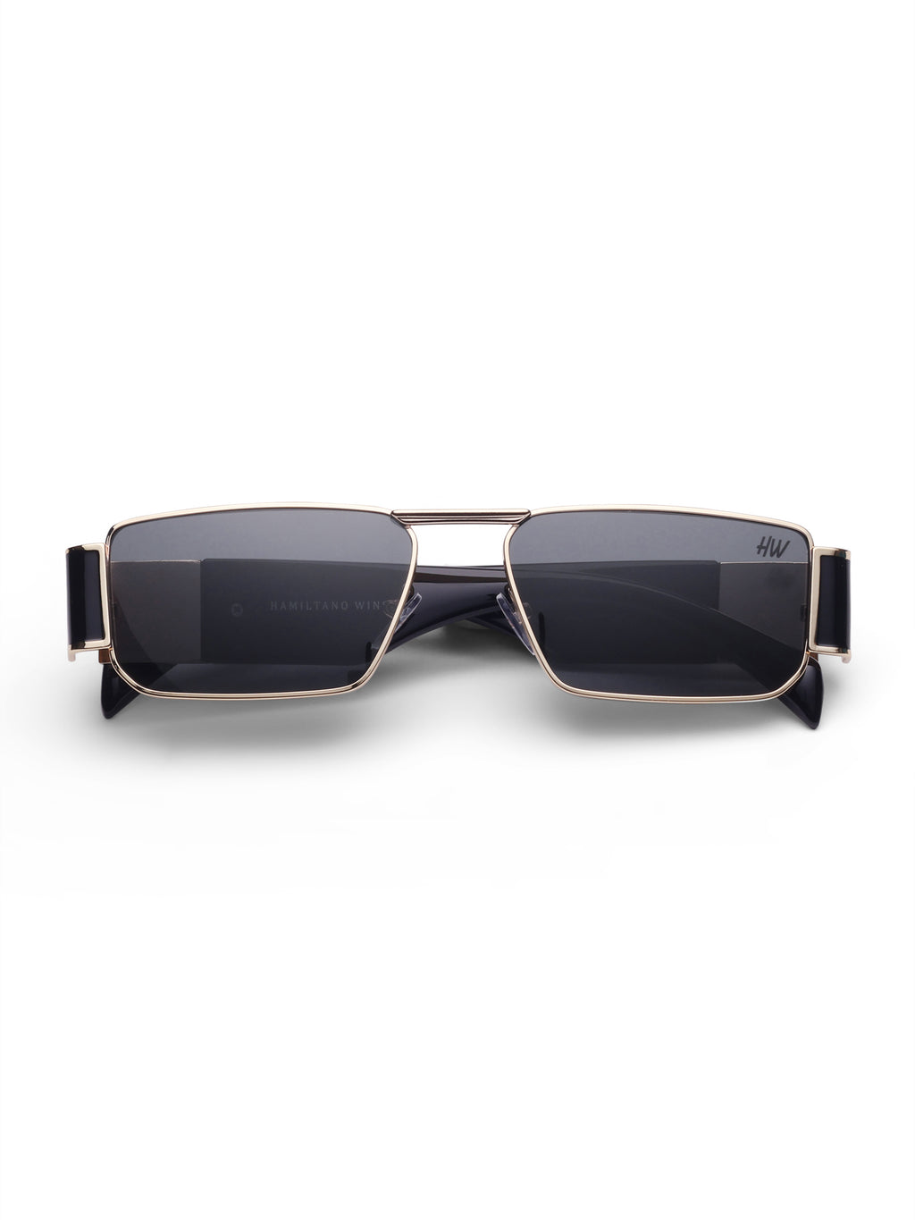 Men's Black Gold UV Protected Sunglasses