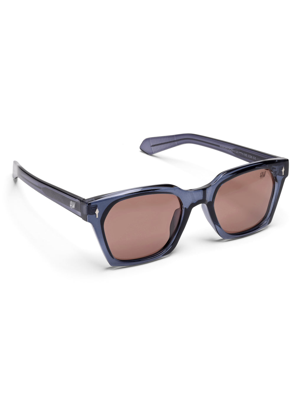 Ravello Brown Wayfarer Mens Sunglasses