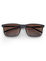 Men's Brown Wayfarer Rectangular Sunglasses