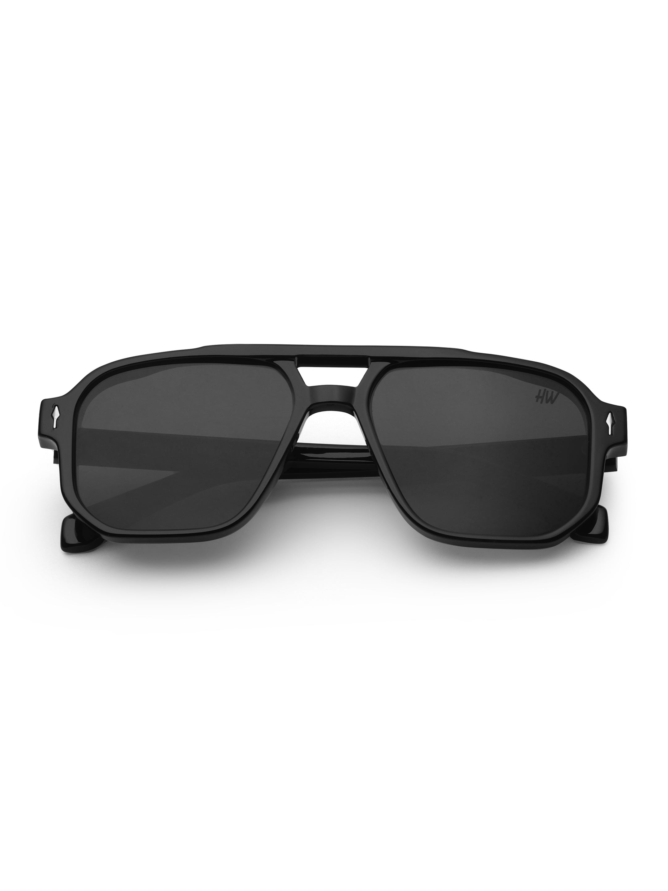 Men's UV Protected Black Wayfarer Sunglasses