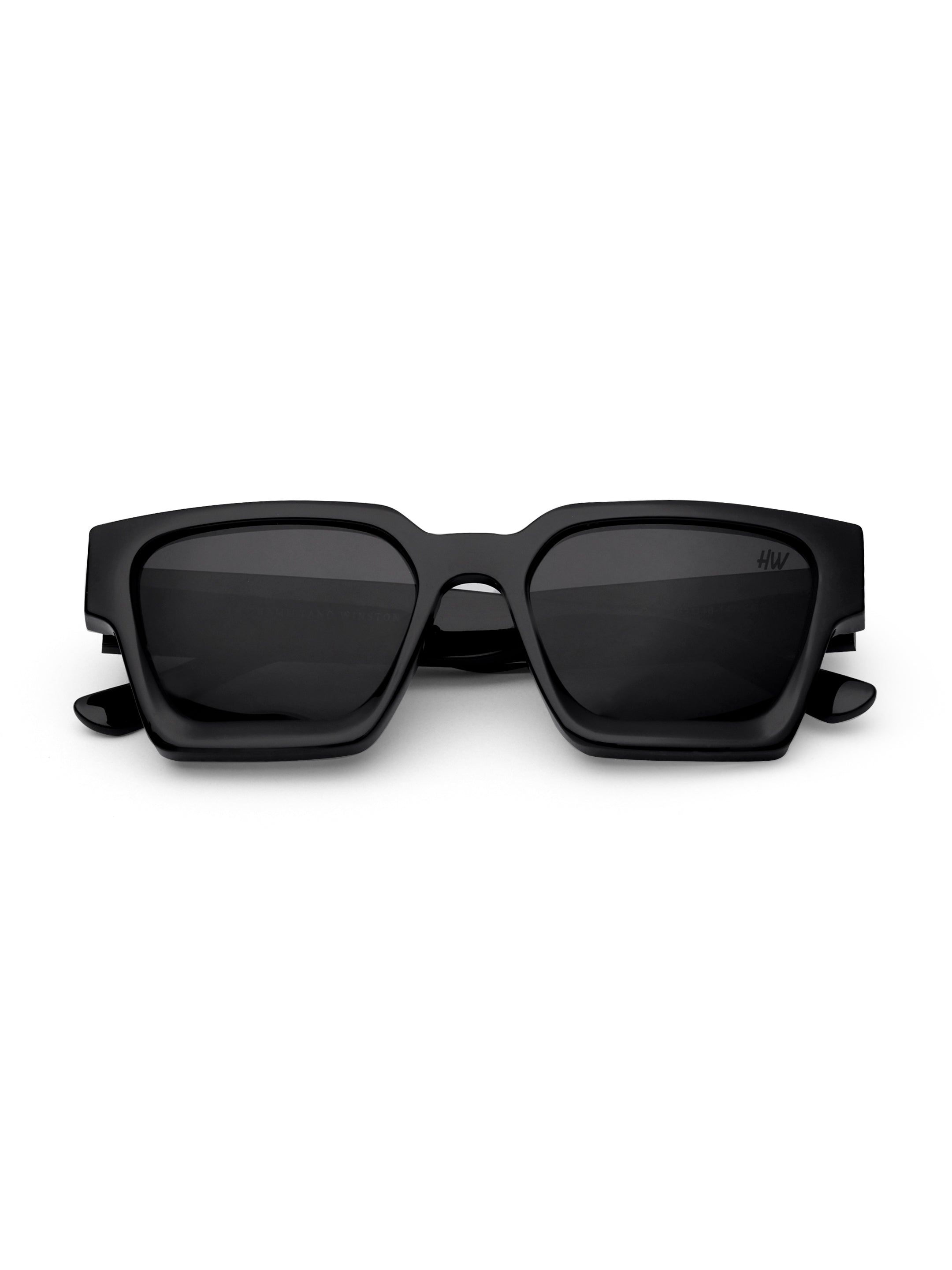 Men's UV Protected Gold Black Wayfarer Sunglasses