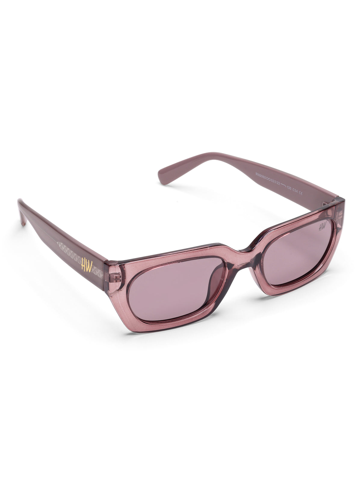 Virelle Wayfarer UV Protected Womens Sunglasses Peach