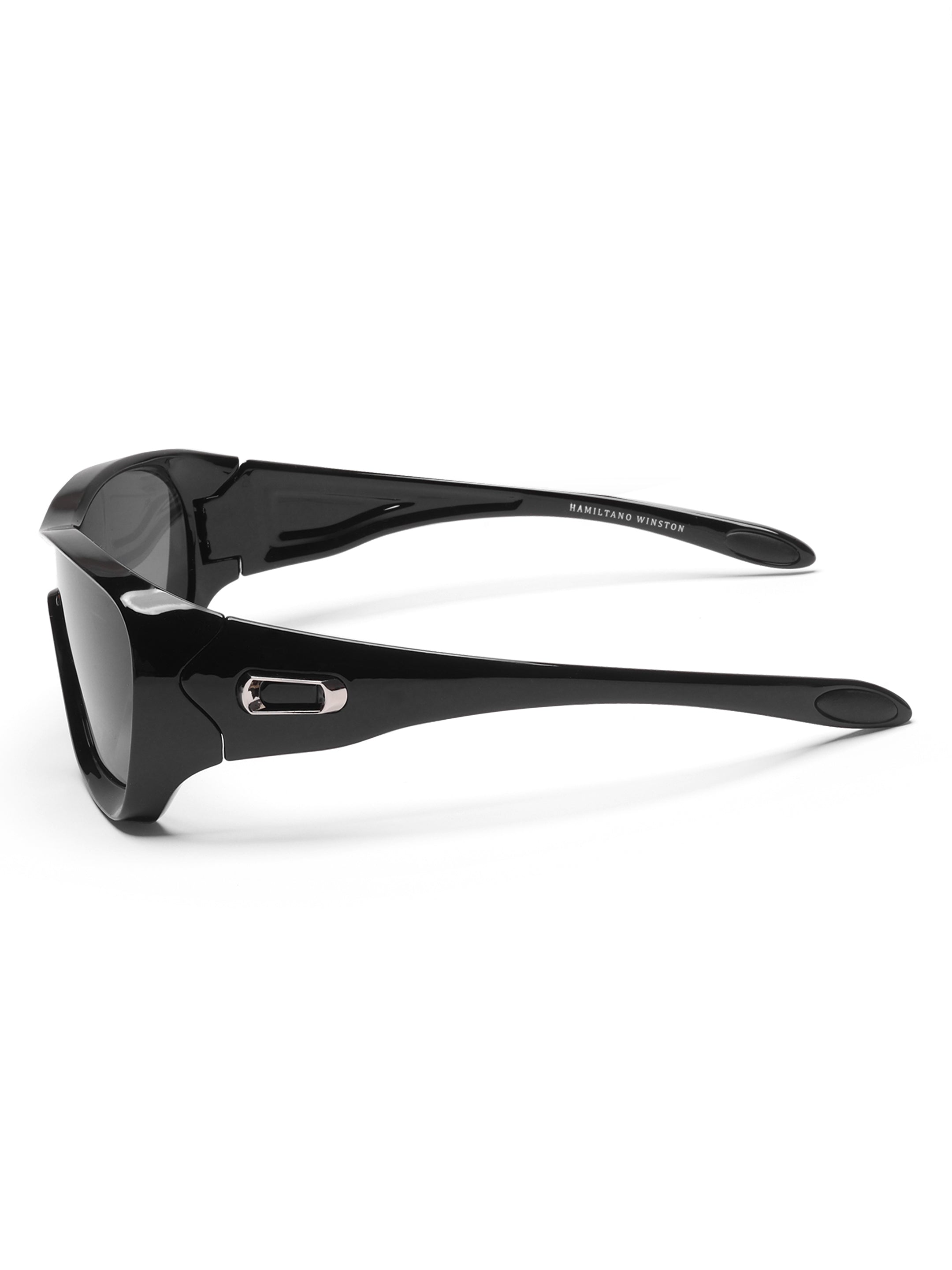 Avenor Black Sports Mens Sunglasses