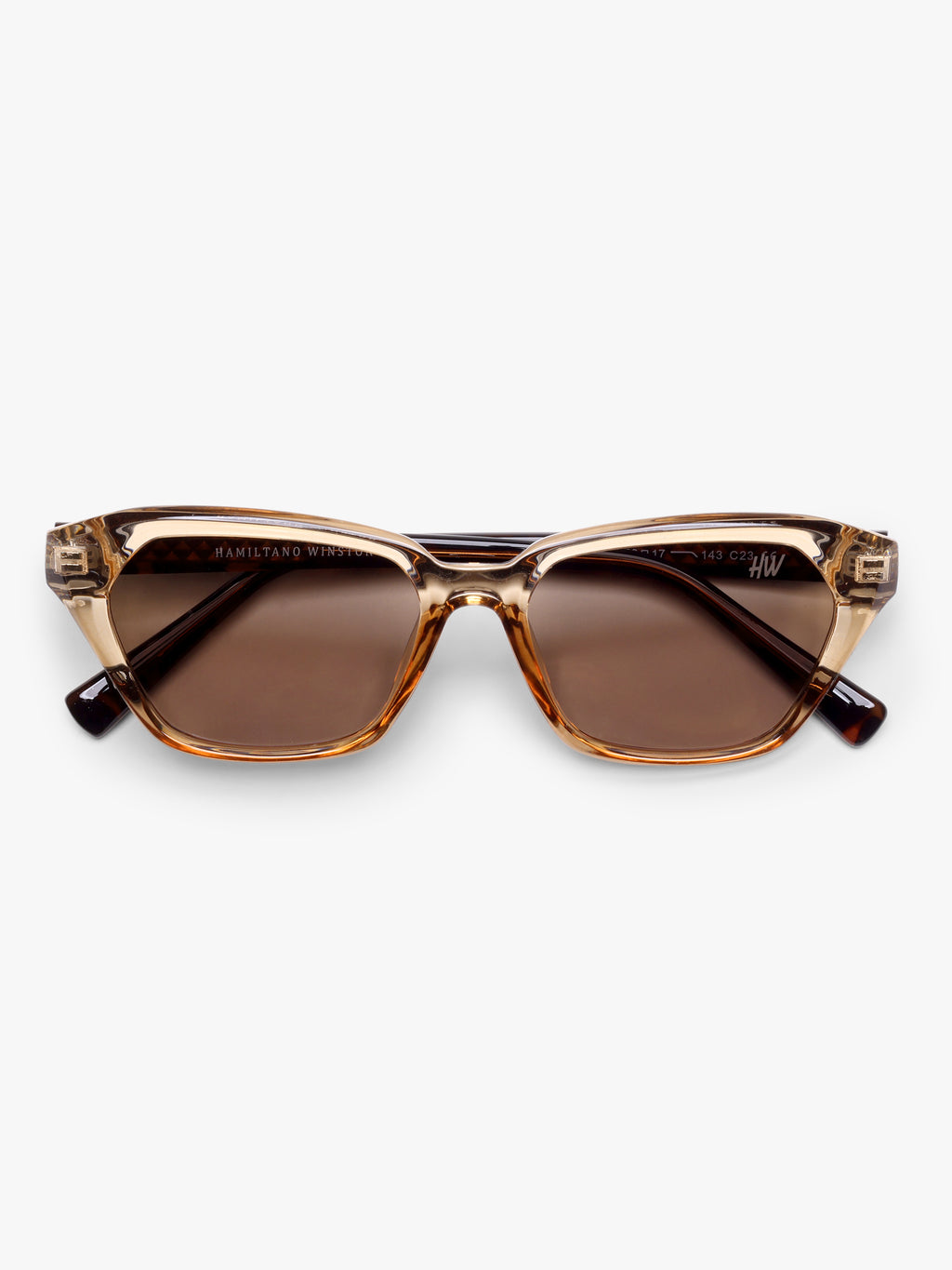 Vayra Brown UV Protected Womens Sunglasses