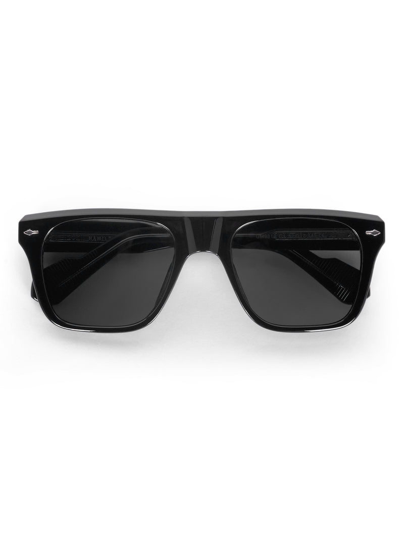 Men's Premium Black Wayfarer Rectangular Sunglasses