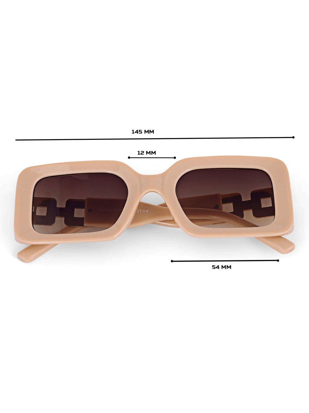 Peach Wayfarer Women UV Protected Sunglasses
