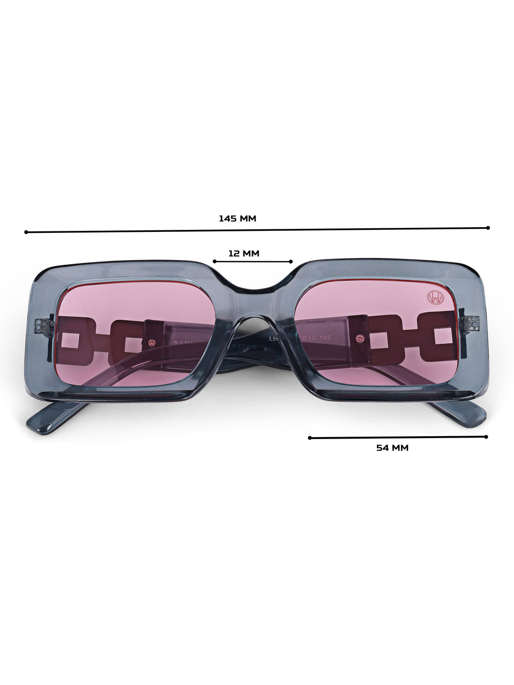 Pink Women Wayfarer UV Protected Sunglasses