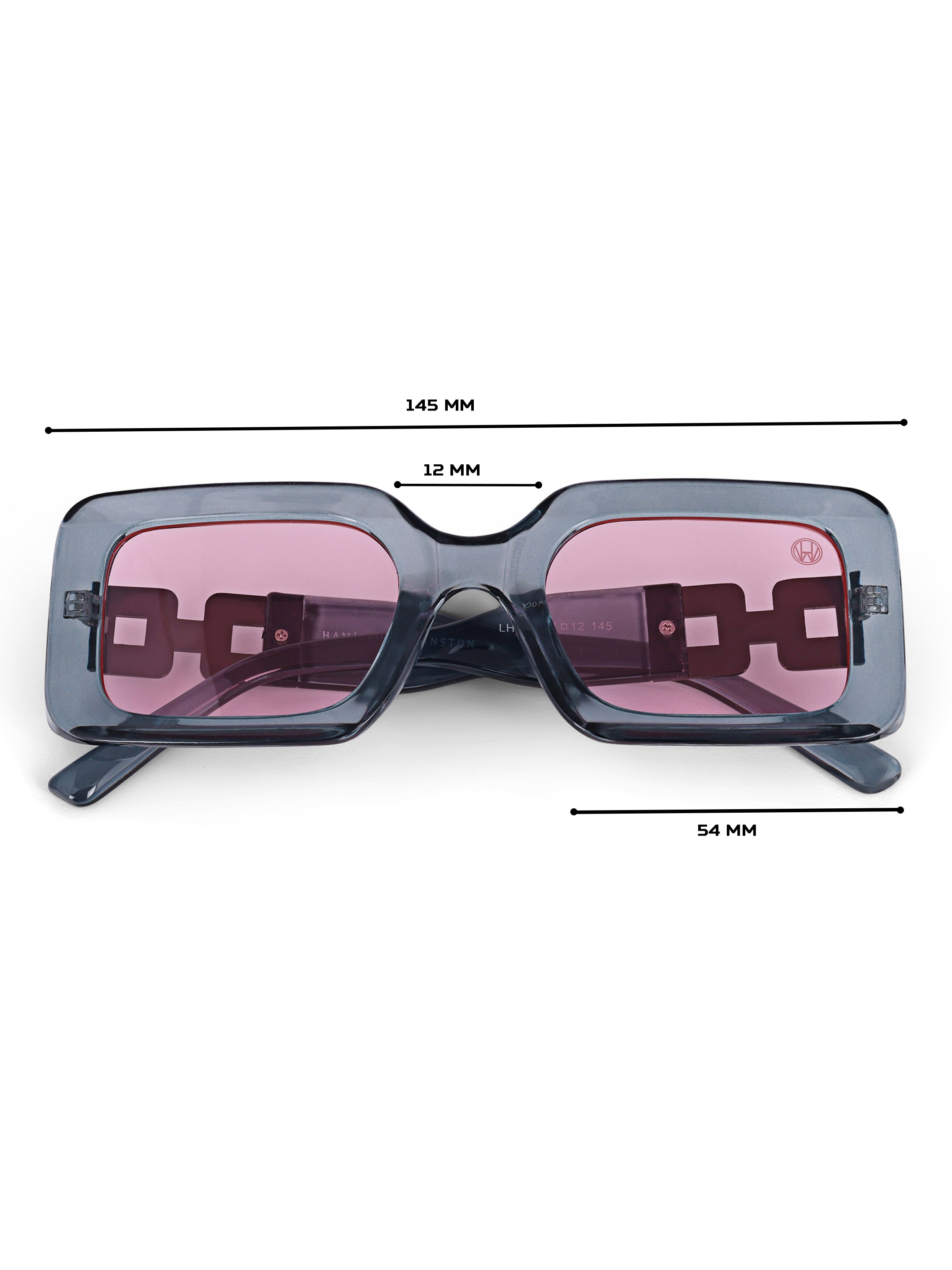 Pink Women Wayfarer UV Protected Sunglasses