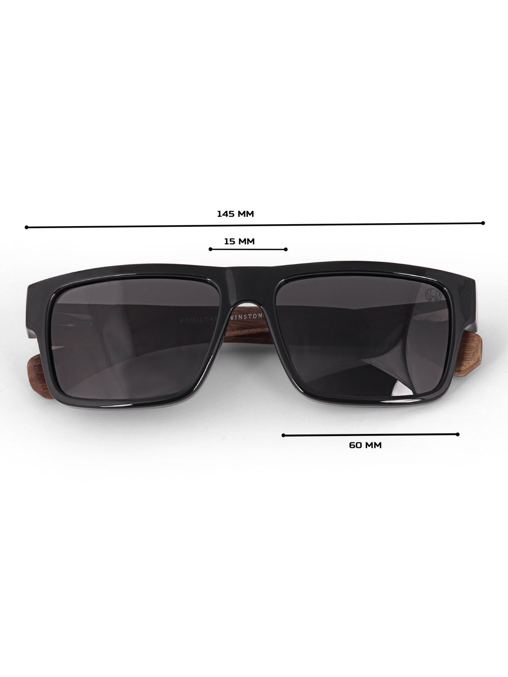Men Wayfarer UV Protected Sunglasses Black