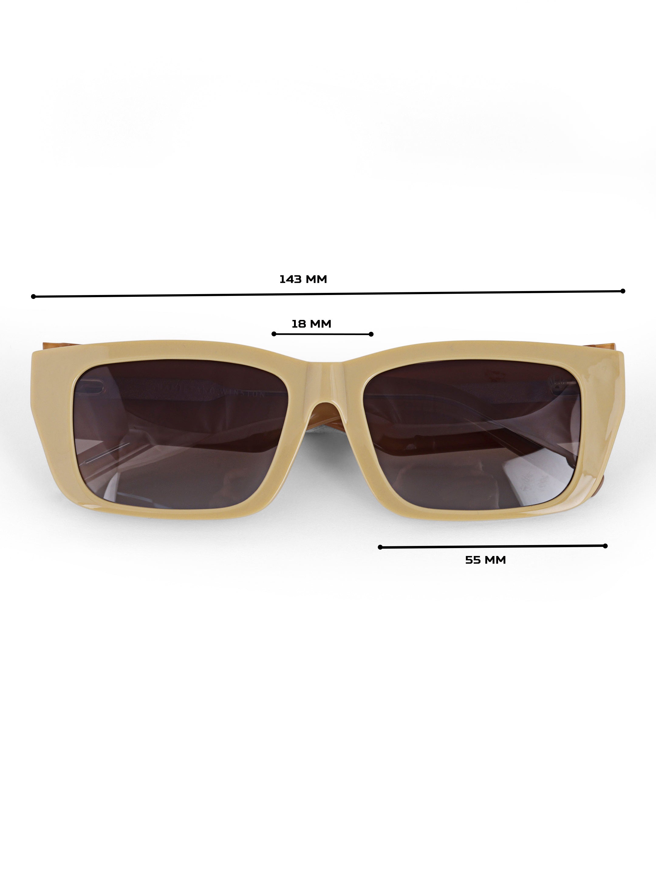 Brown Funky Women UV Protected Sunglasses