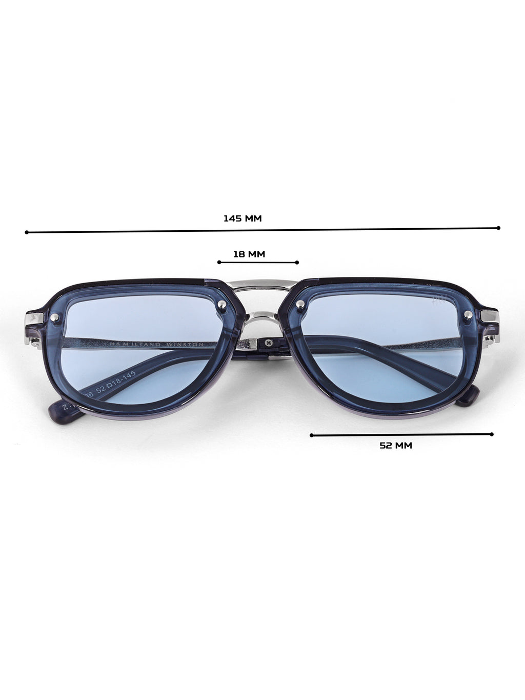 Men Wayfarer UV Protected Sunglasses Blue