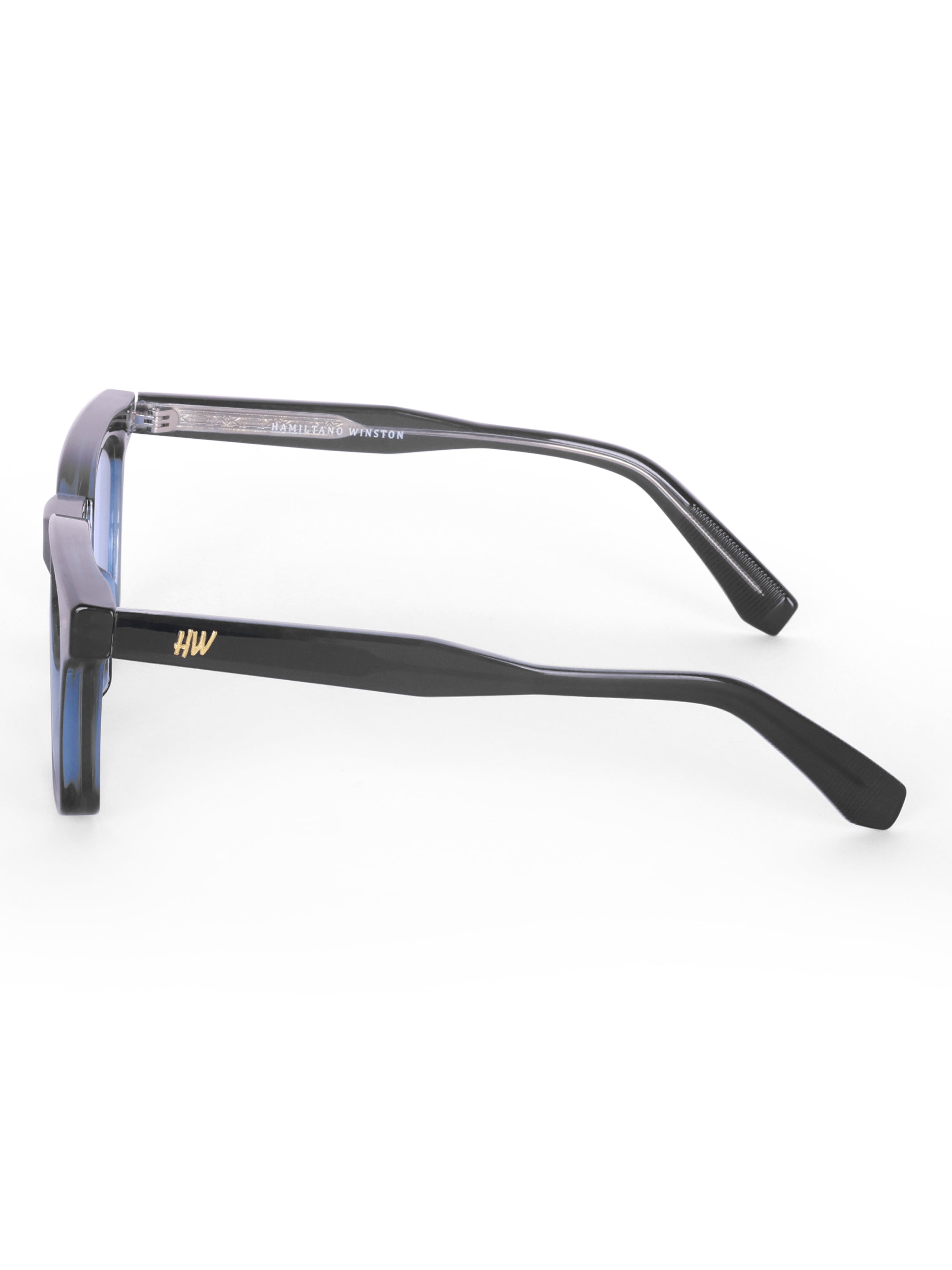 Women's Blue UV Protected Rectangular Sunglasses