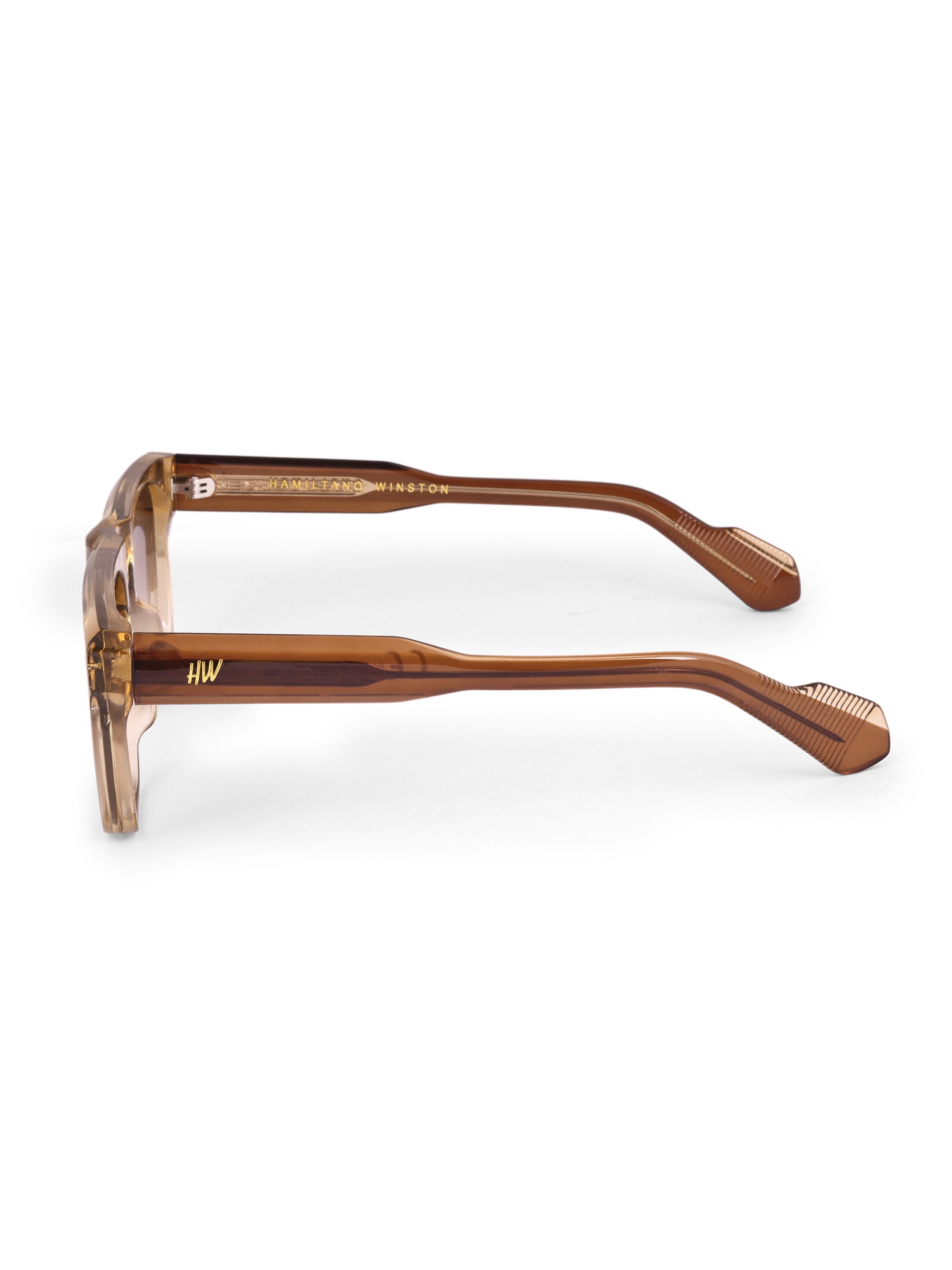 Men's Classic Brown Wayfarer Sunglasses