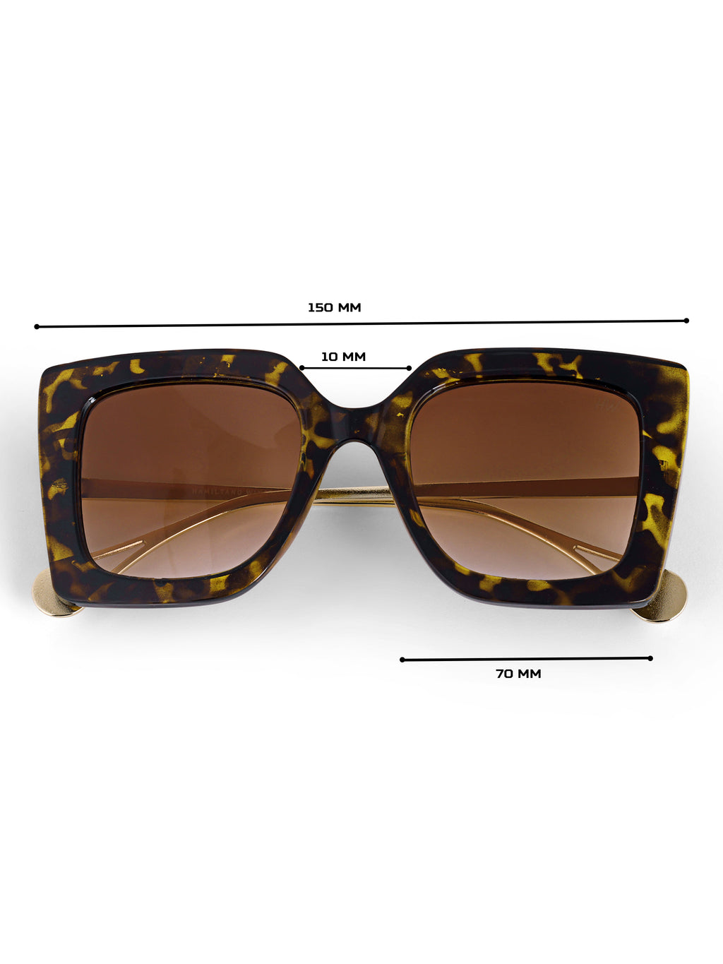 Leopard Oversize Women UV Protected Sunglasses