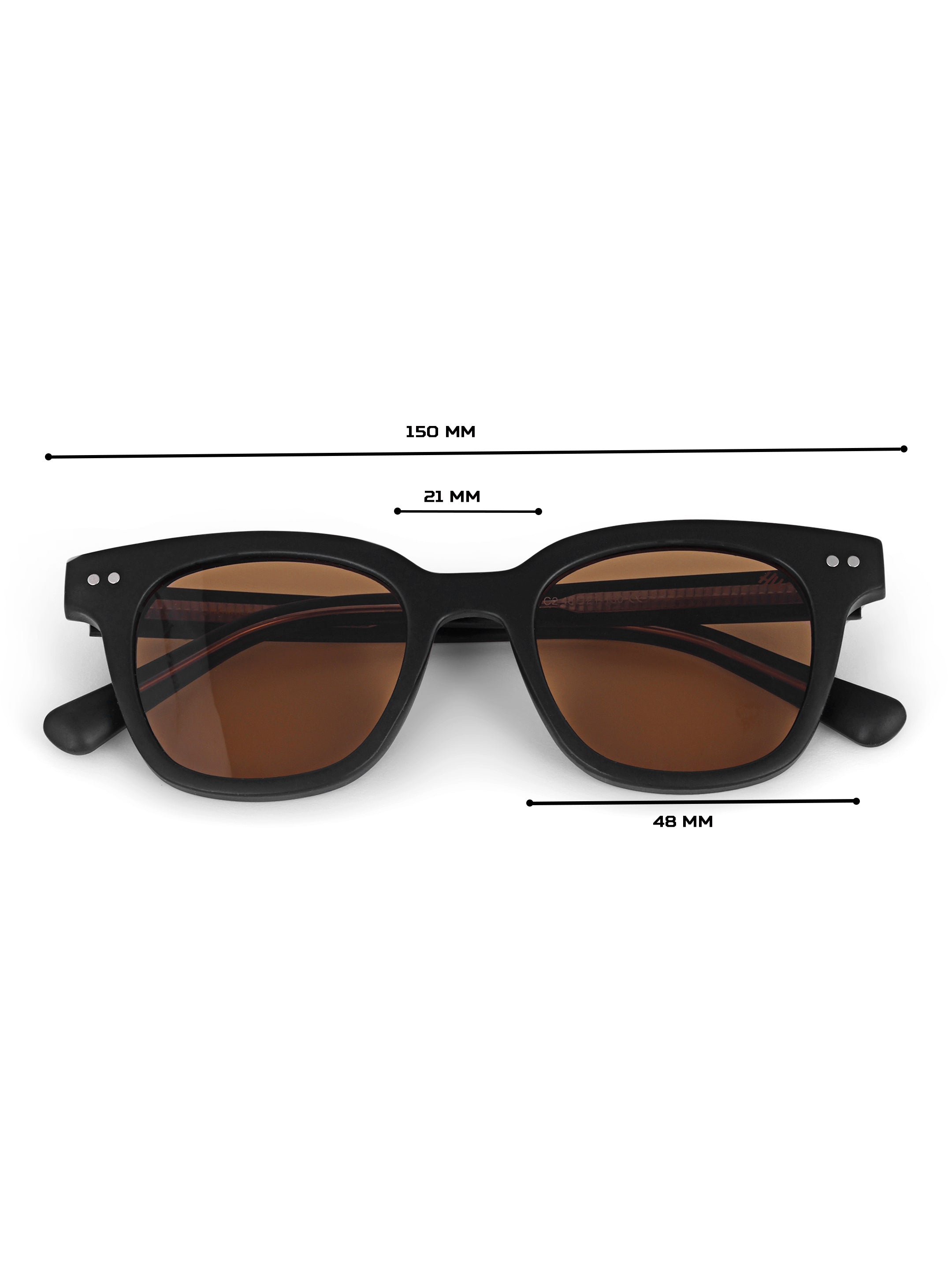 Brown Pento Women UV Protected Sunglasses
