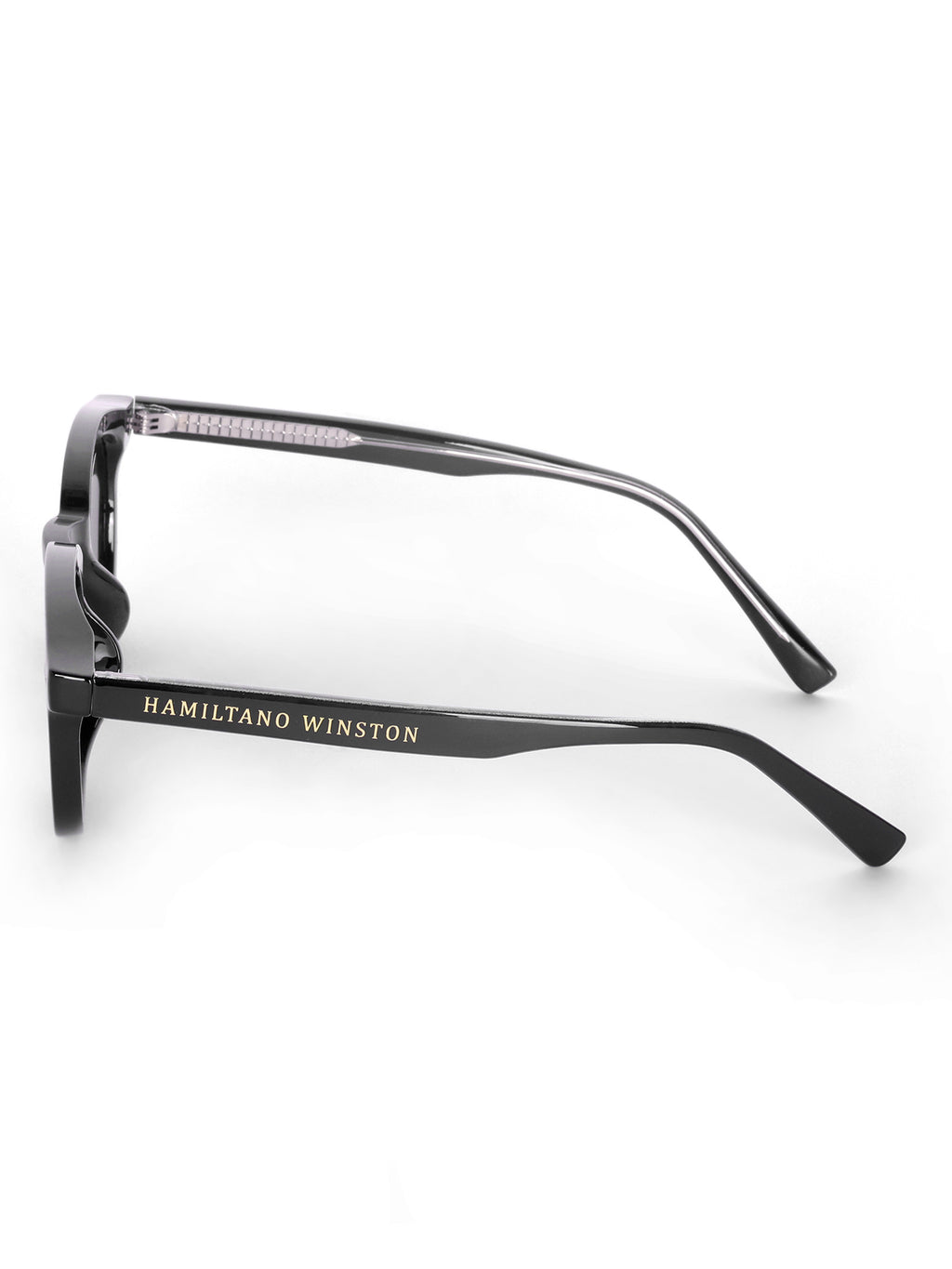 Women's Black UV Protected Round Premium Sunglasses