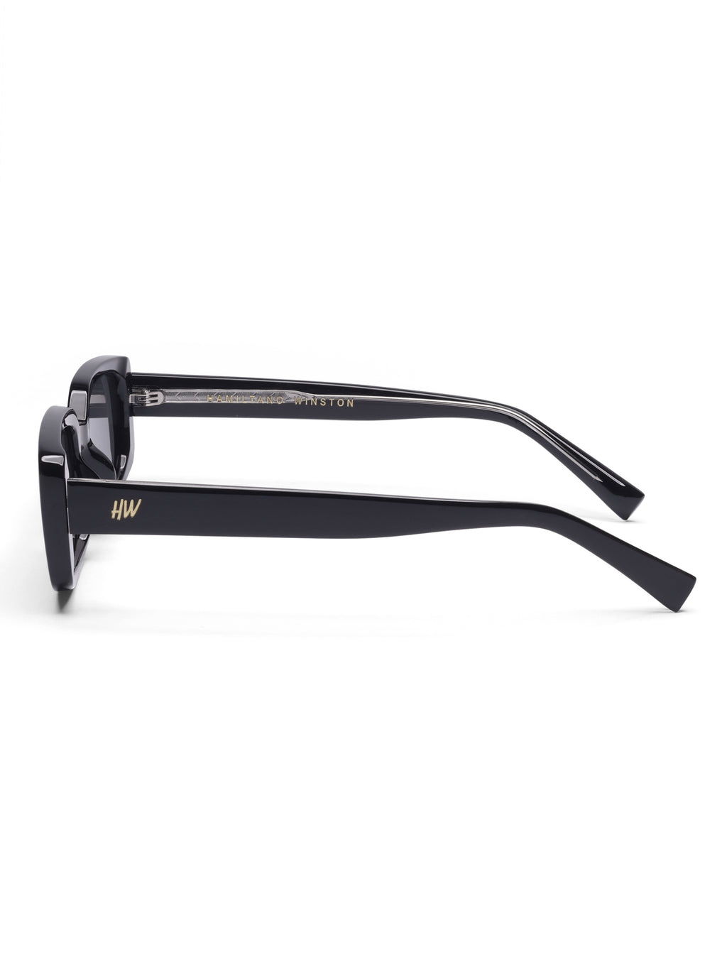 Women's Black Sleek Sunglasses