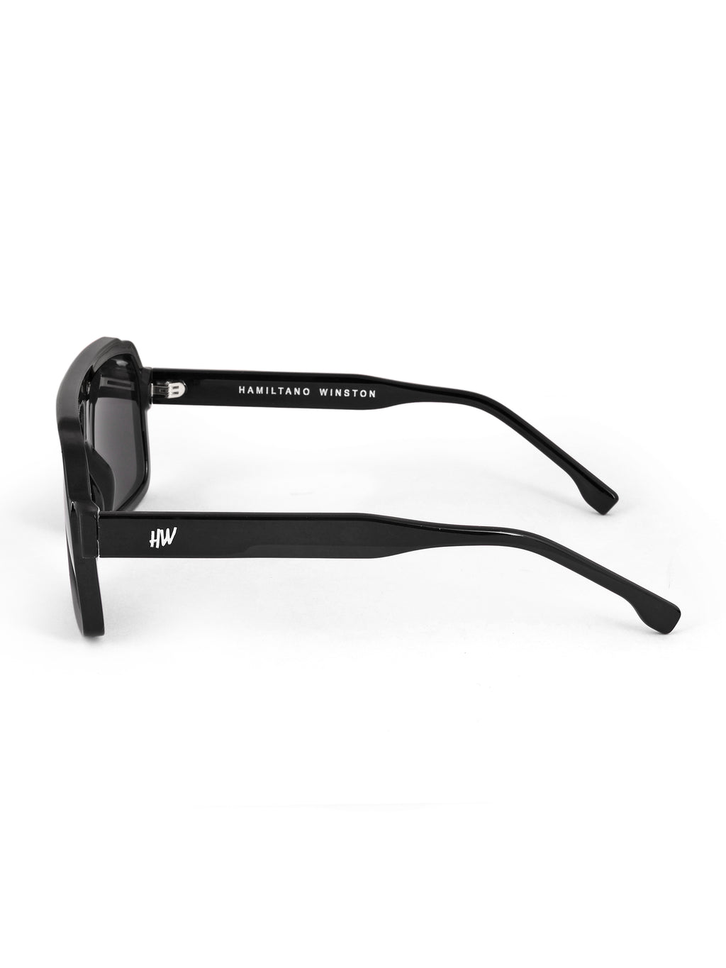 Men's Classic Black Wayfarer Sunglasses