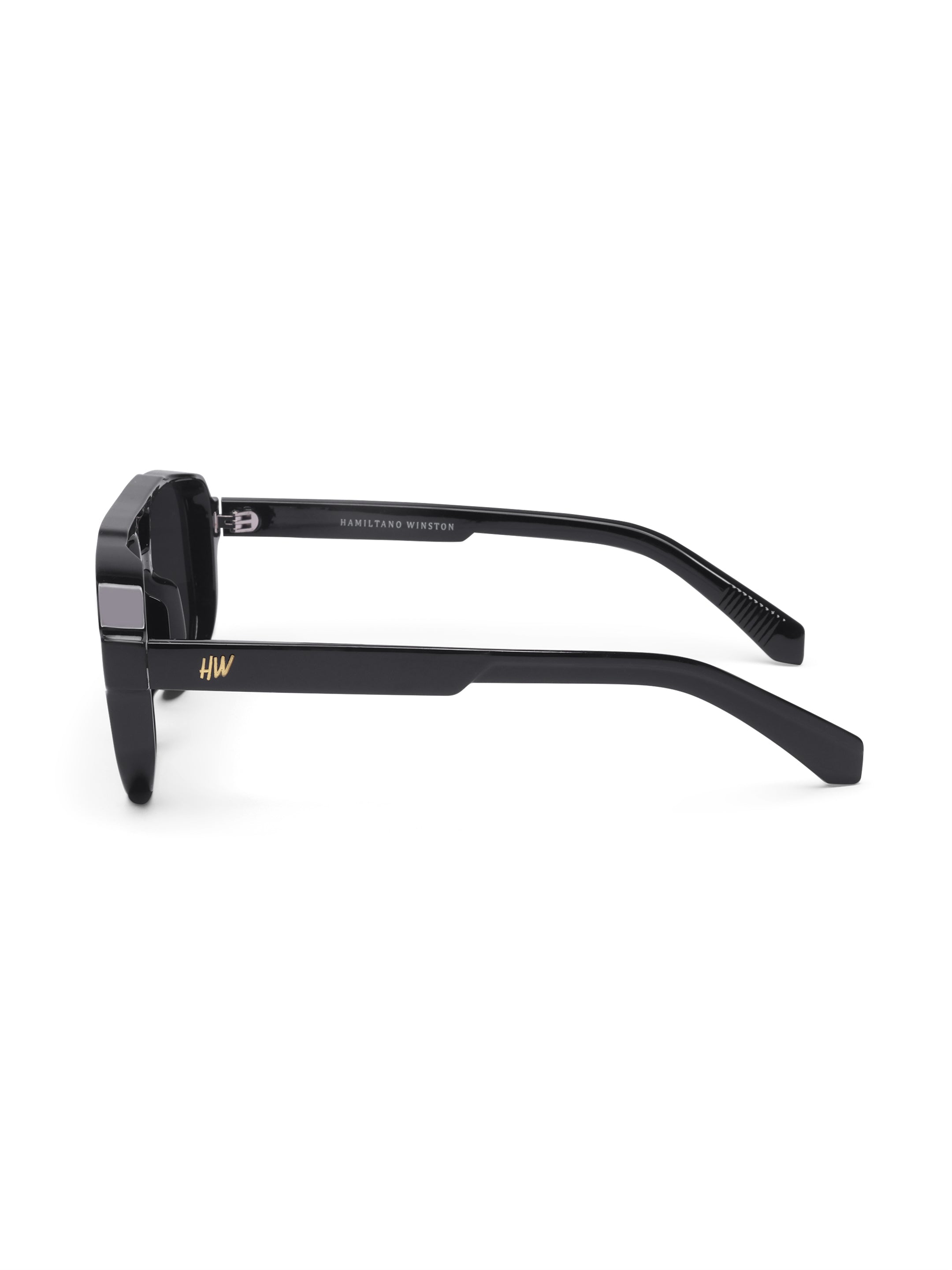 Men's UV Protected Black Wayfarer Sunglasses