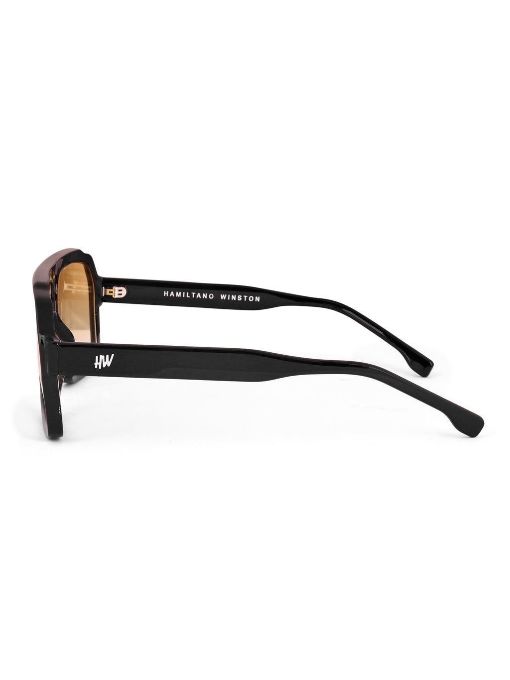 Men's Classic Yellow Wayfarer Sunglasses