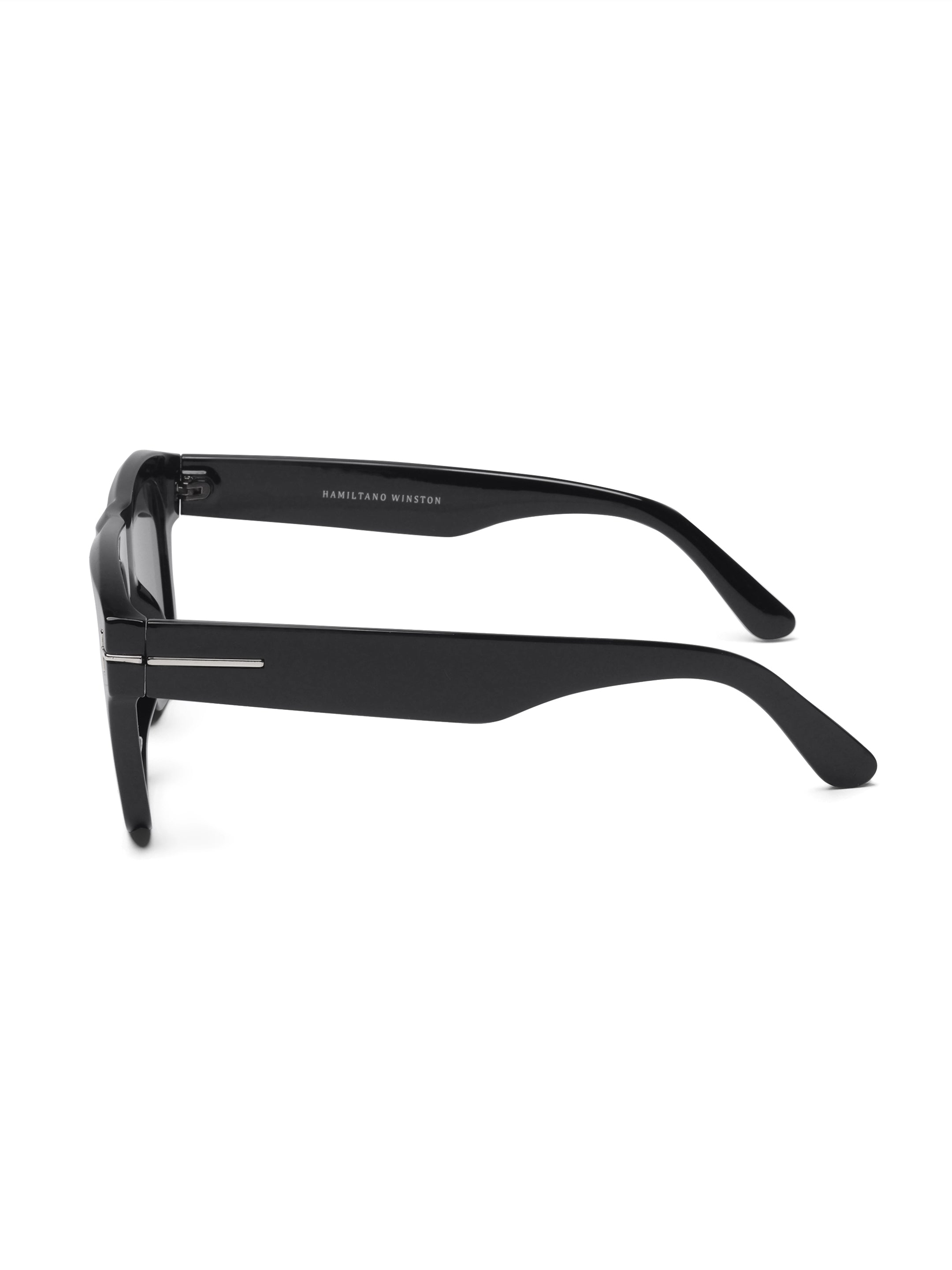 Men's UV Protected Black Wayfarer Sunglasses